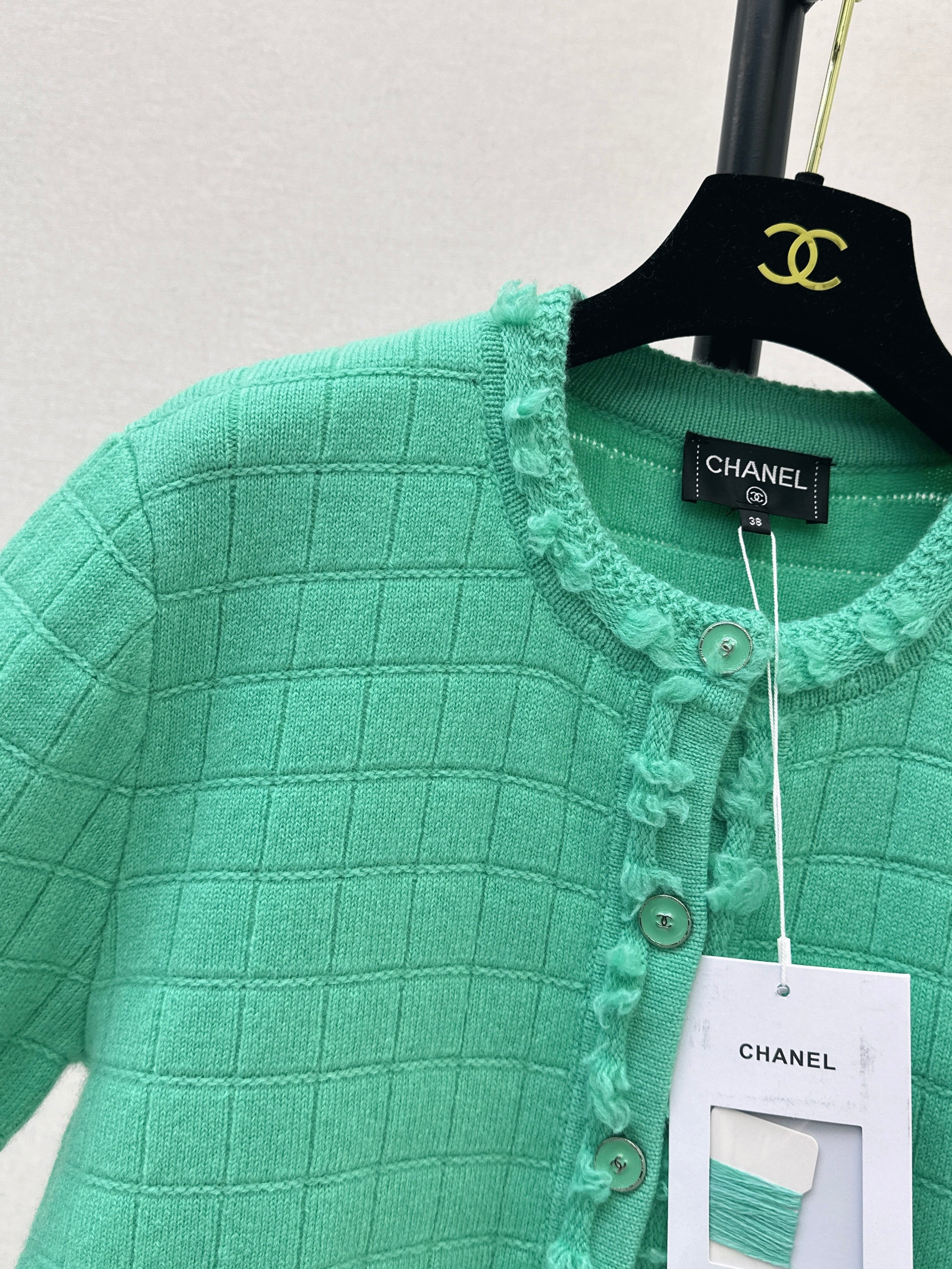 Chan 26ss knitted cardigan