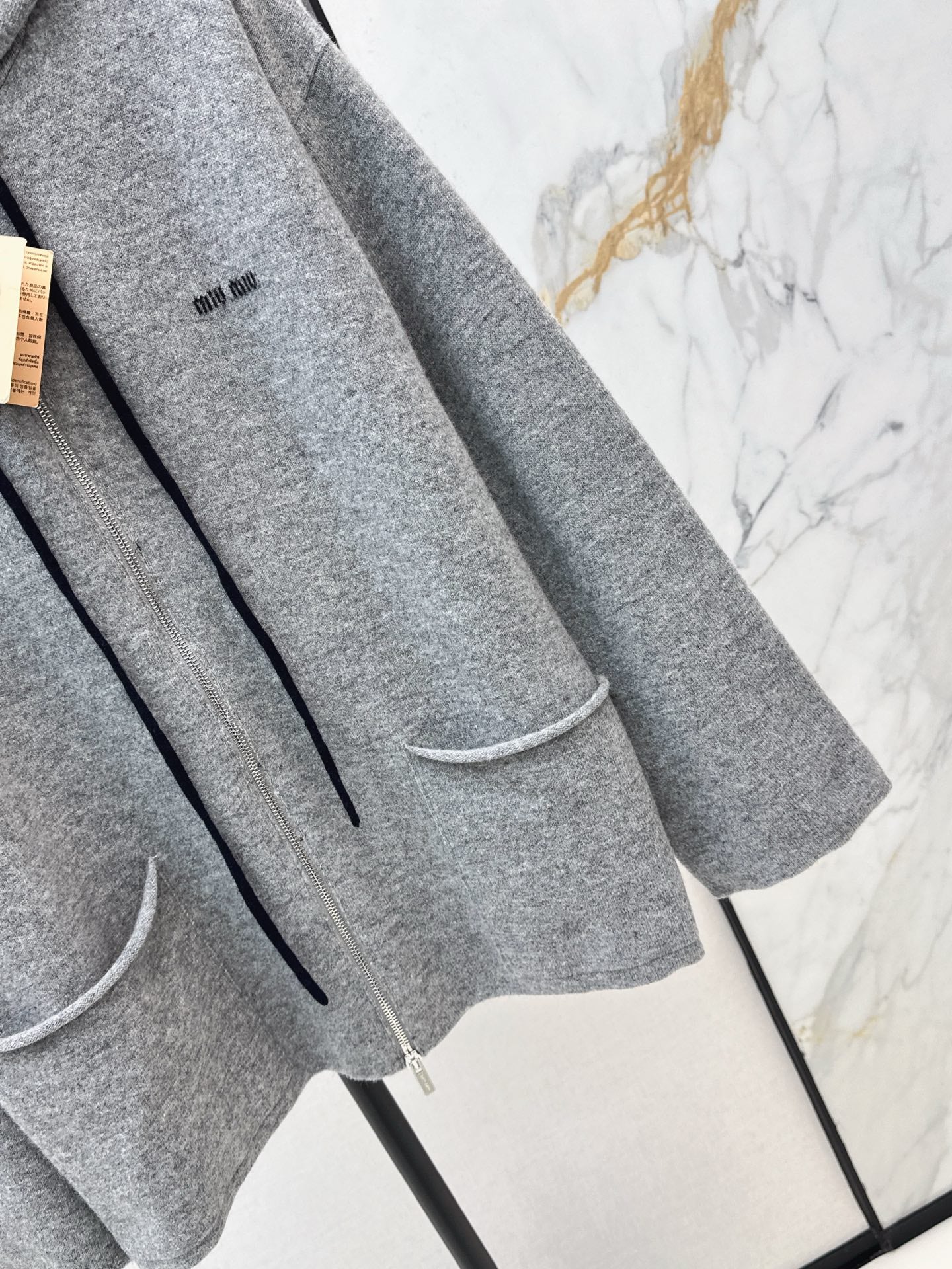 Miu 25fw cashmere jacket