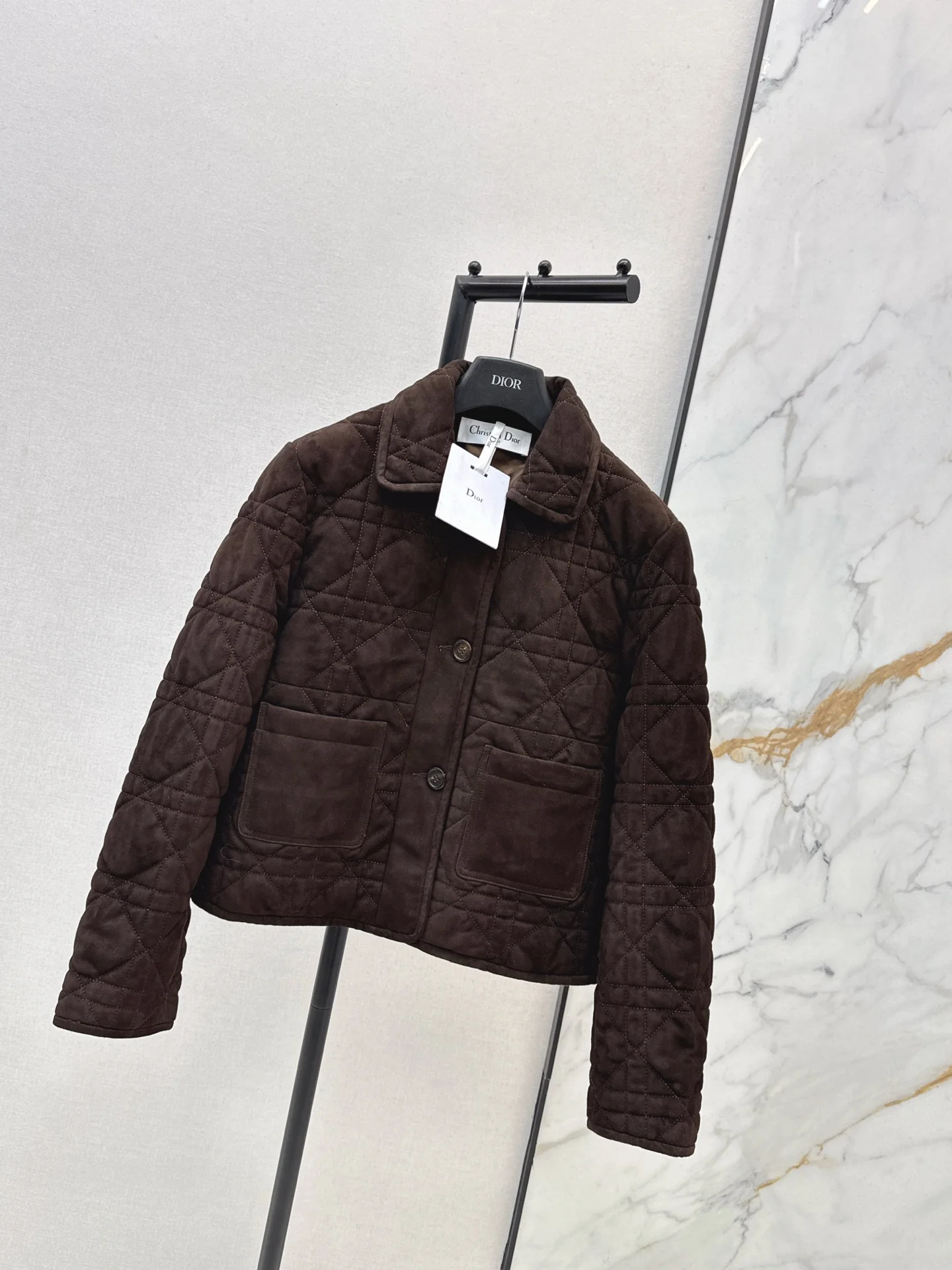 CD 25fw suede jacket