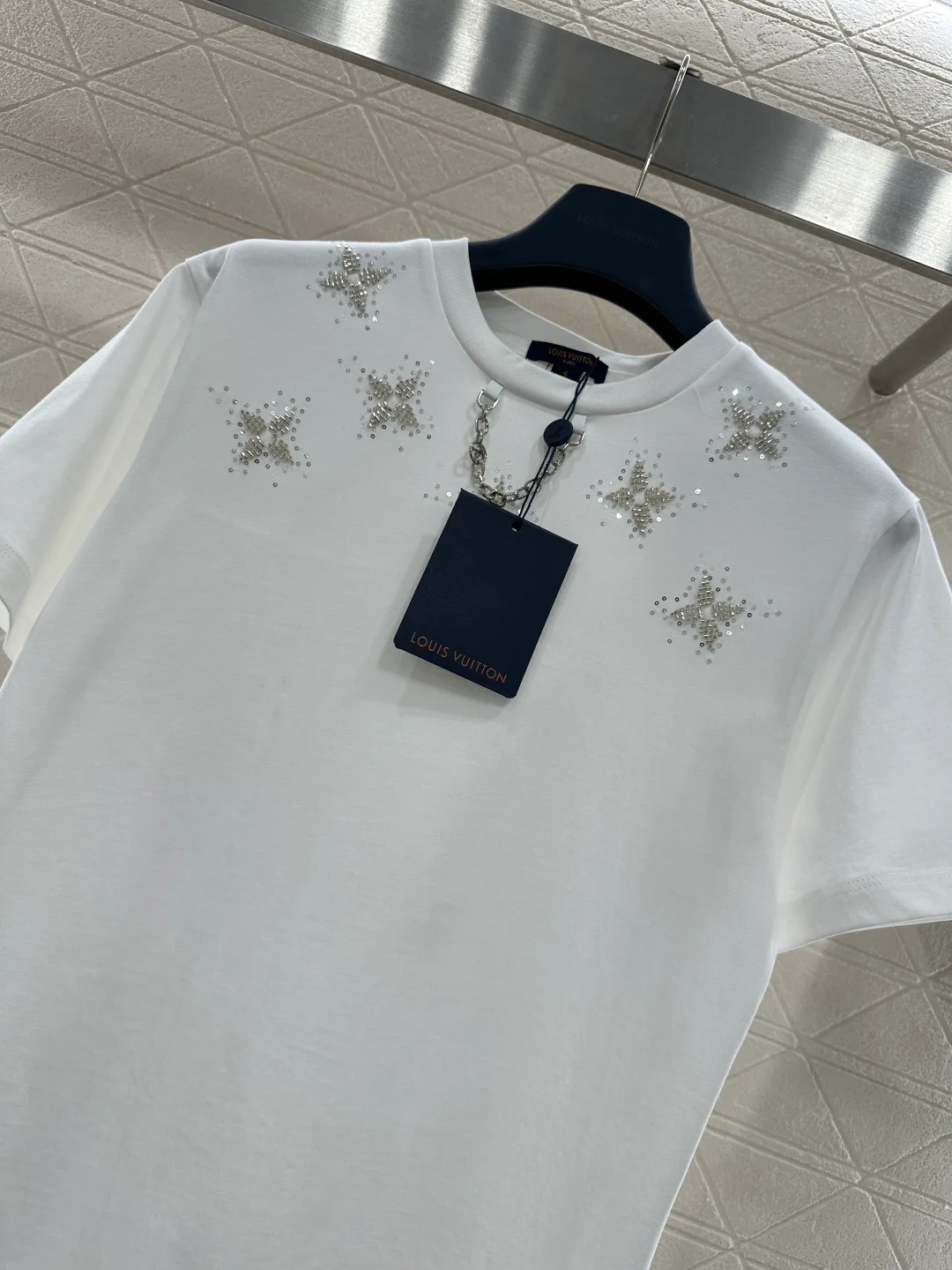 Louis 26ss beading t-shirts