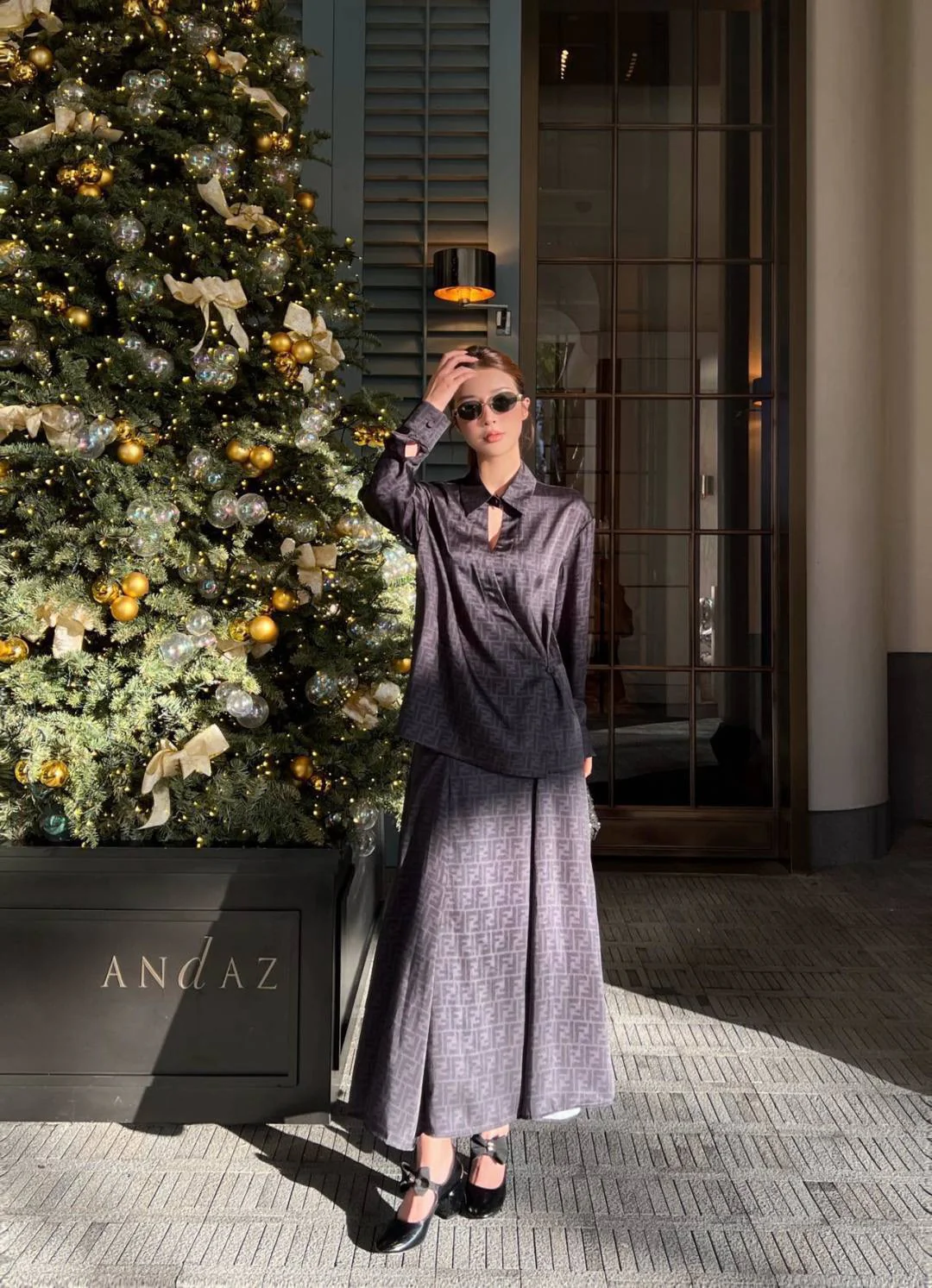 Fend 26ss silk skirts