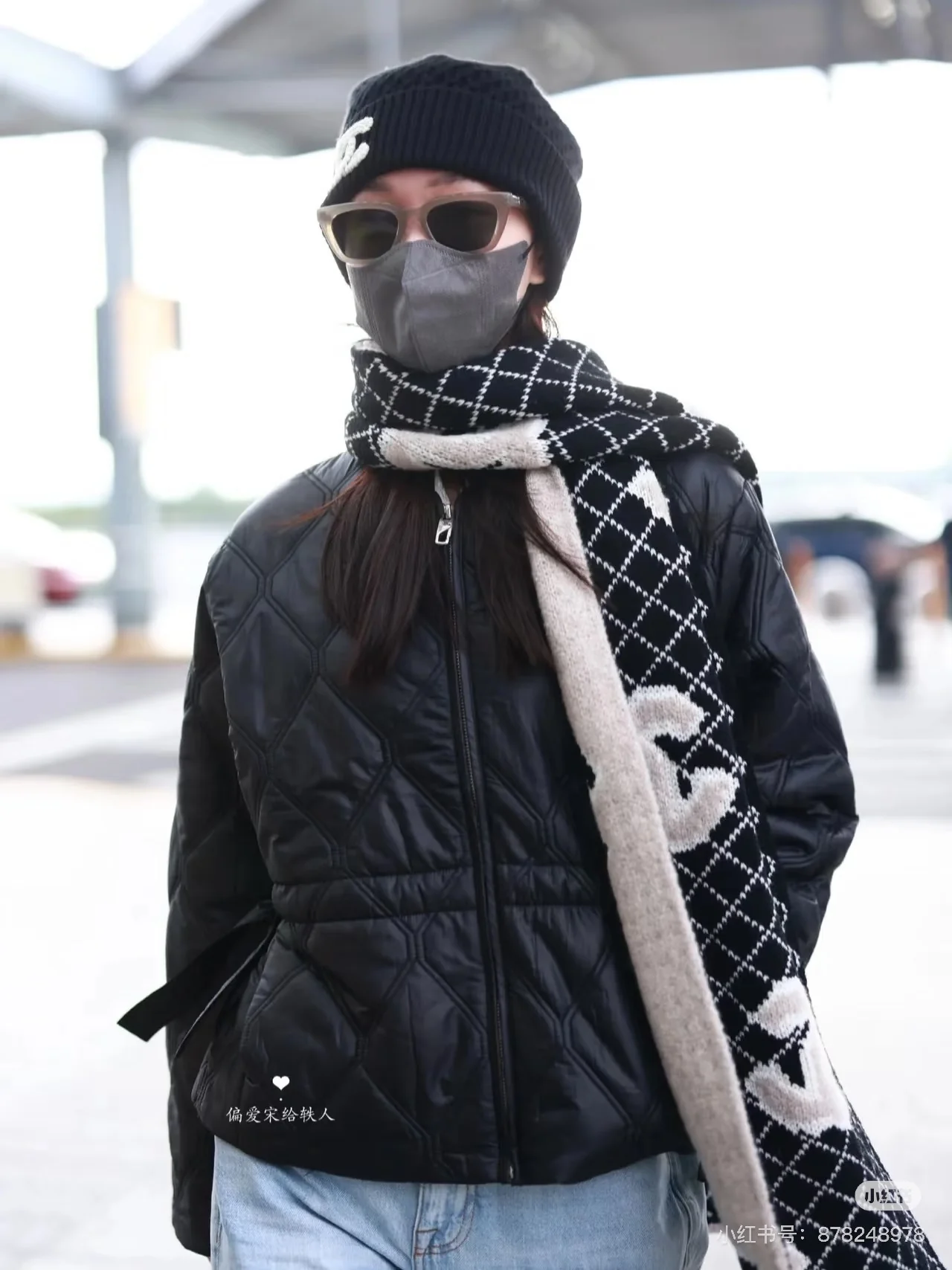 Chan 26ss cashmere scarf