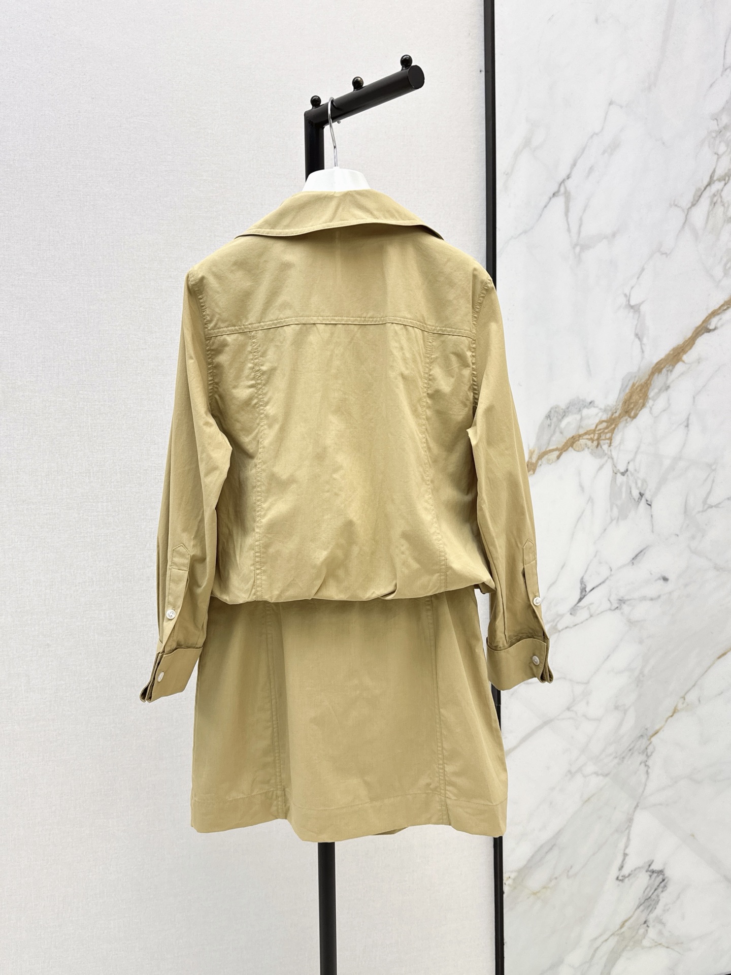 Loe 26ss 2in1 shirt dress
