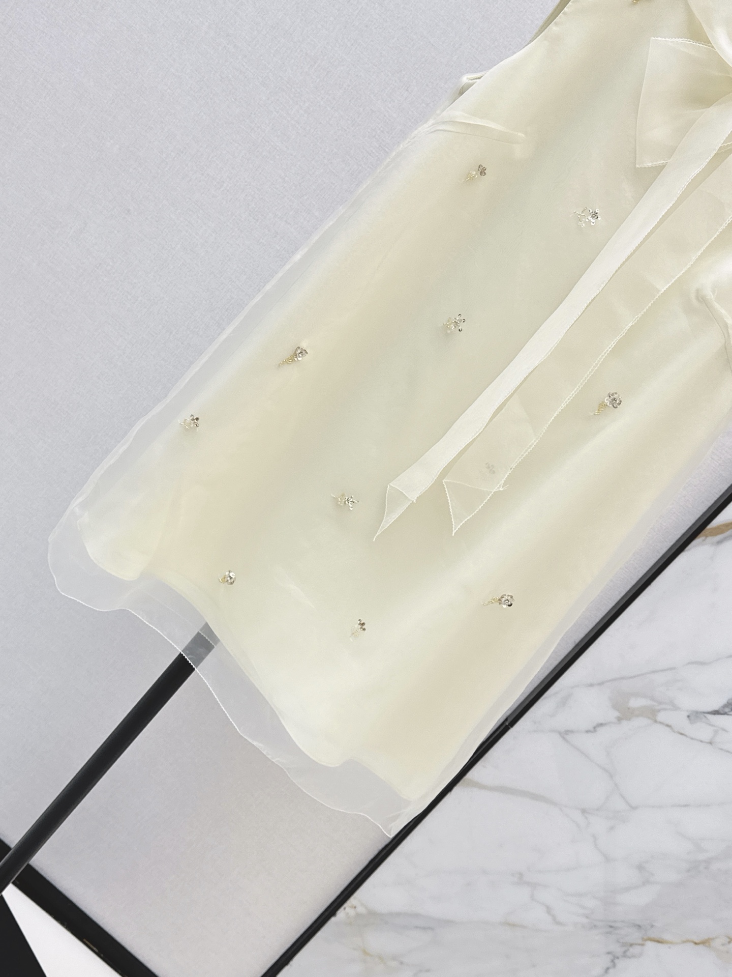 Miu 26ss sleeveless ribbon dress