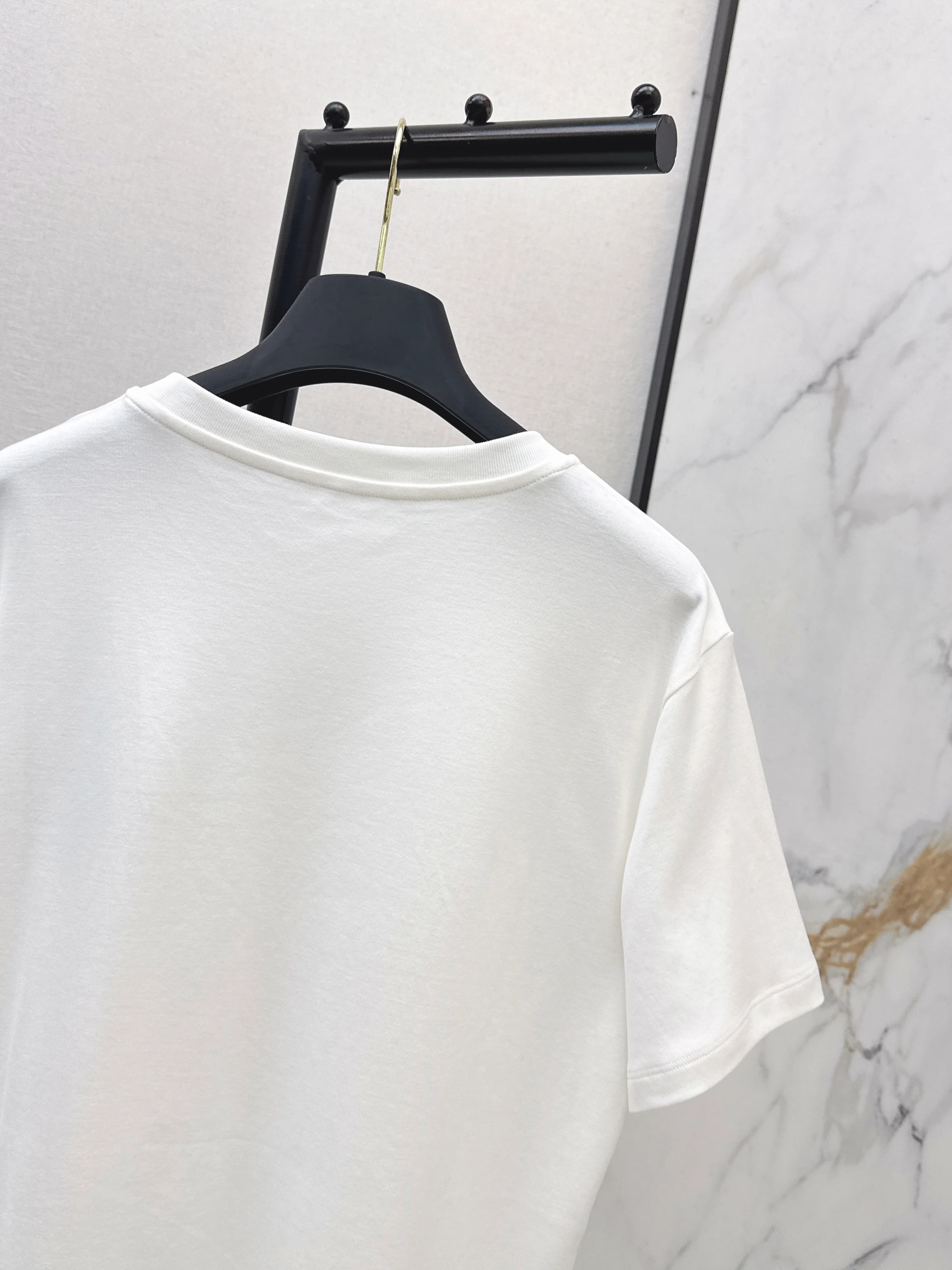 Louis 26ss embroidery t-shirts