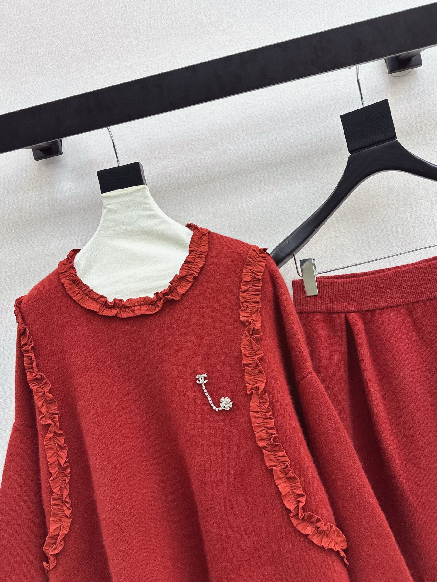 Chan 26ss wool outfit set