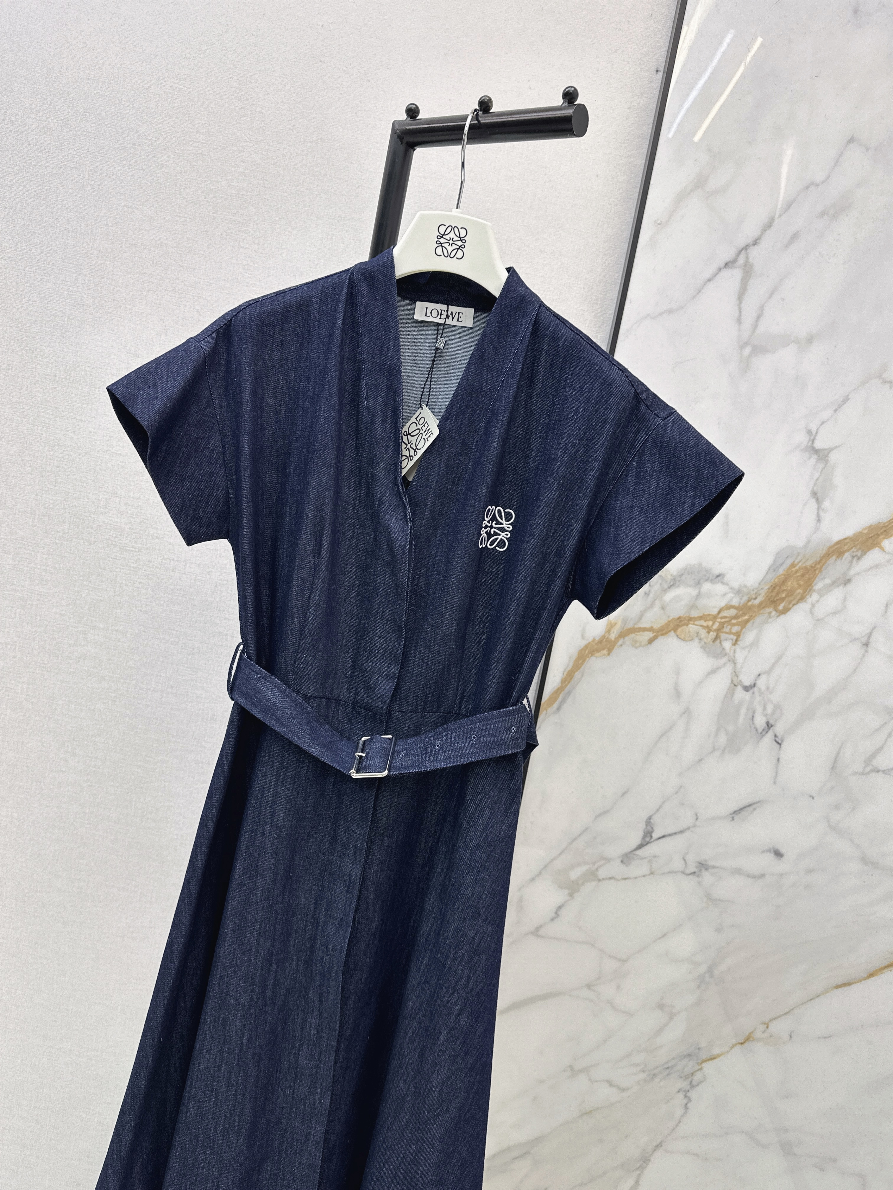 Loe 26ss denim dress