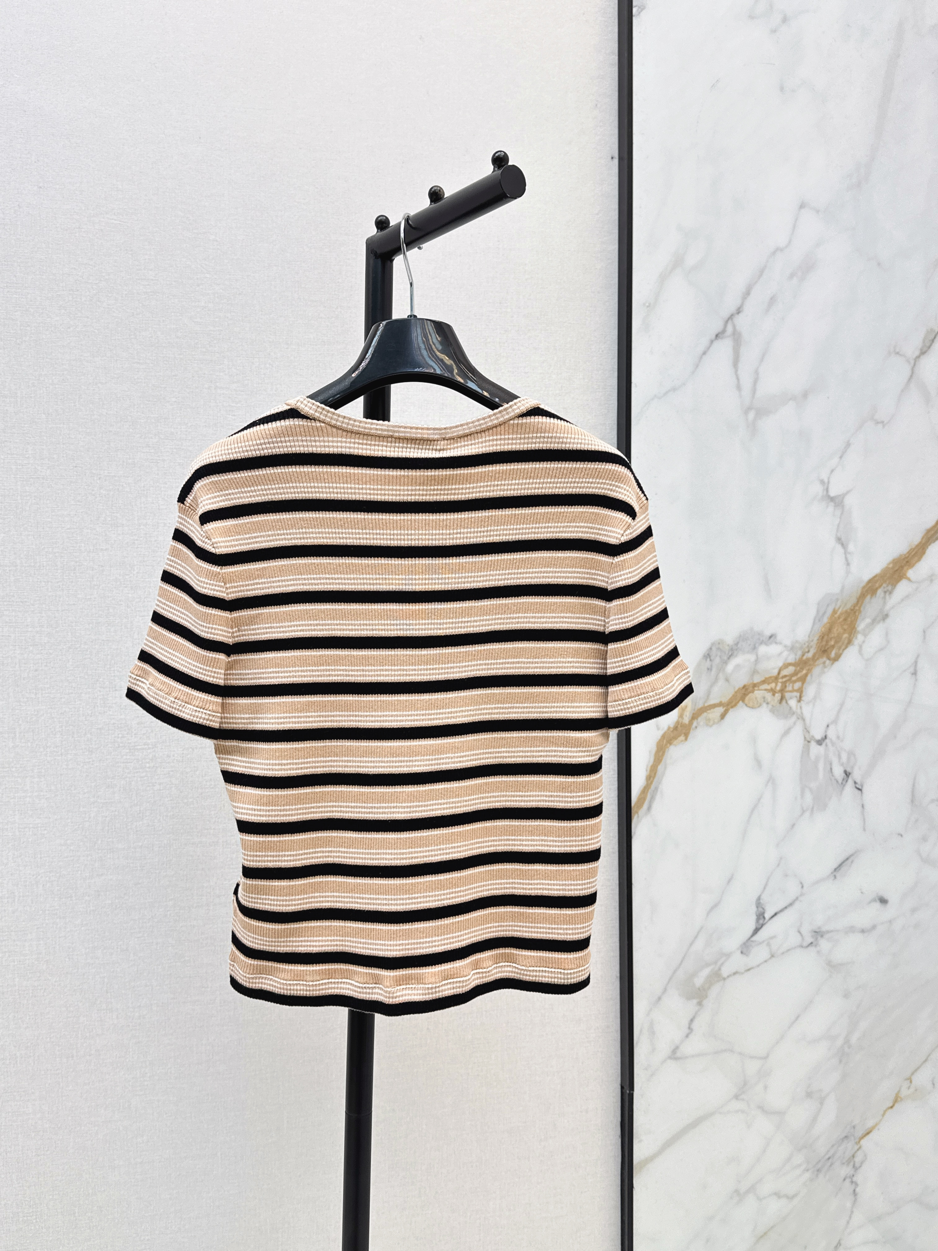 Fend 26ss stripe t-shirt