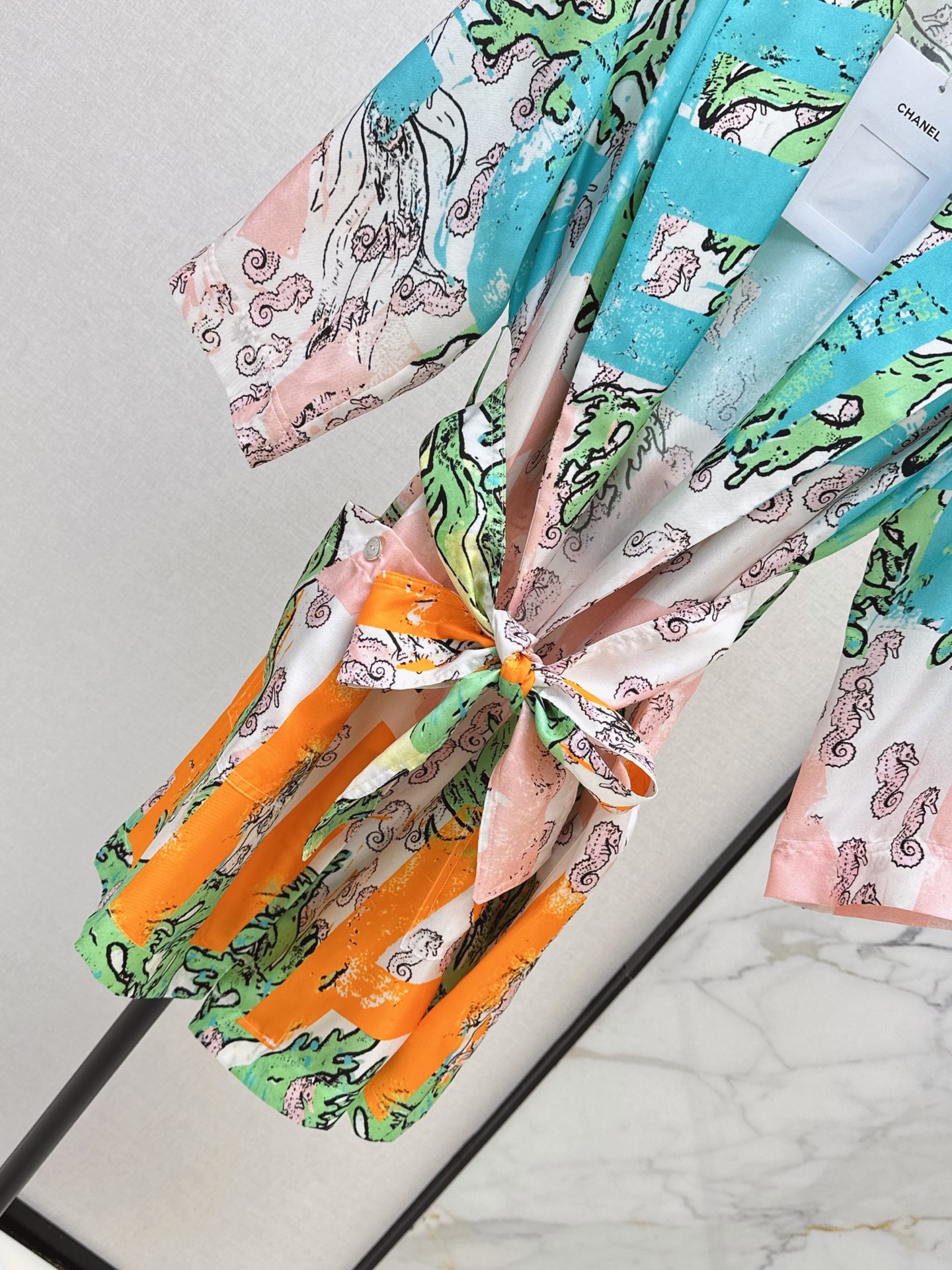 Chan 26ss coco beach silk jacket