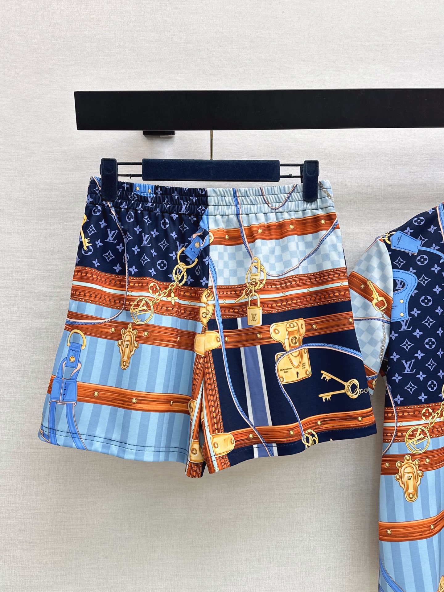 Loui 26ss print monogram suit