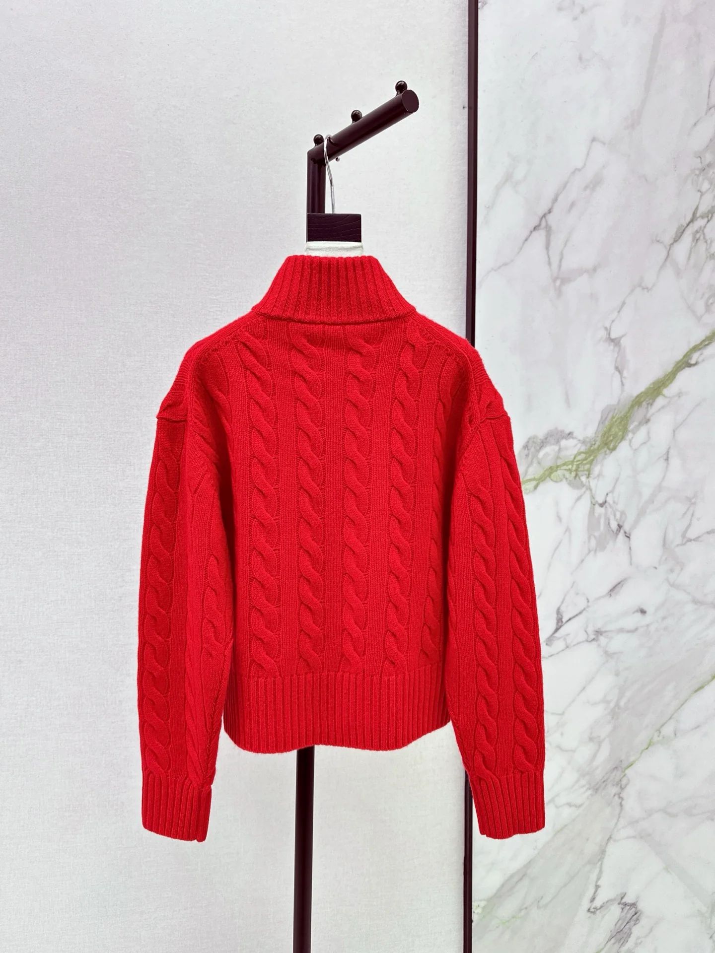 Ralp 25fw cable knit sweater