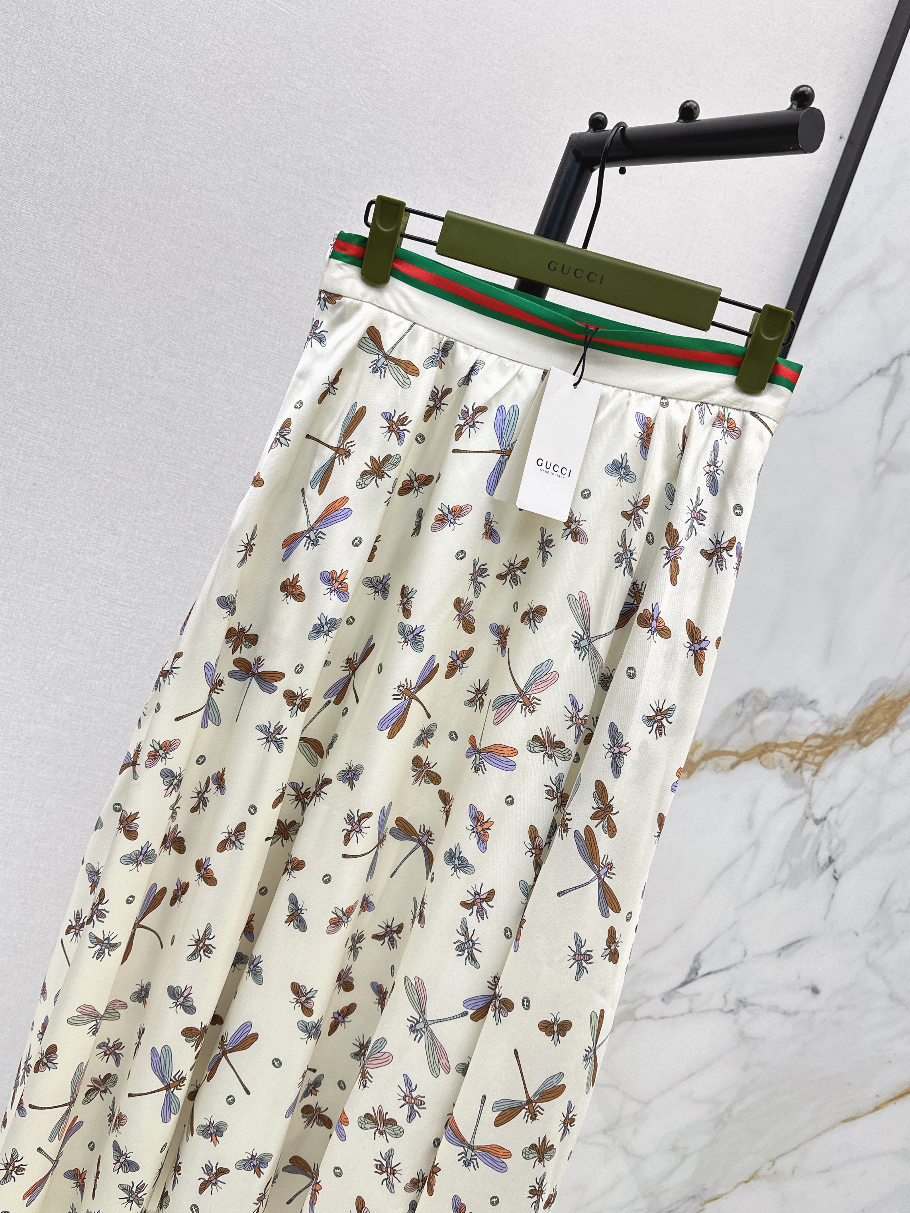 Guc 26ss print skirt