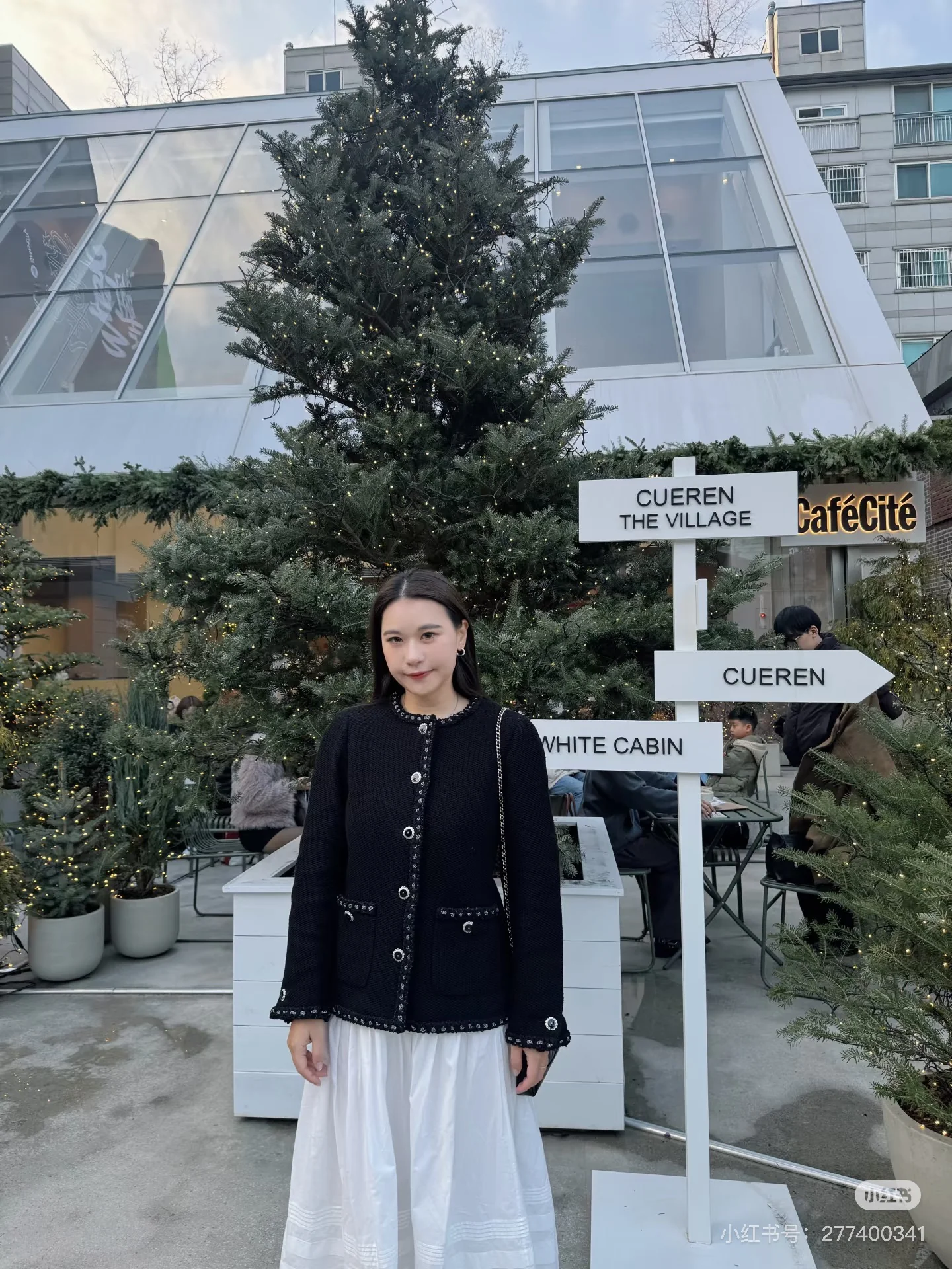 Chan 26ss tweed jacket
