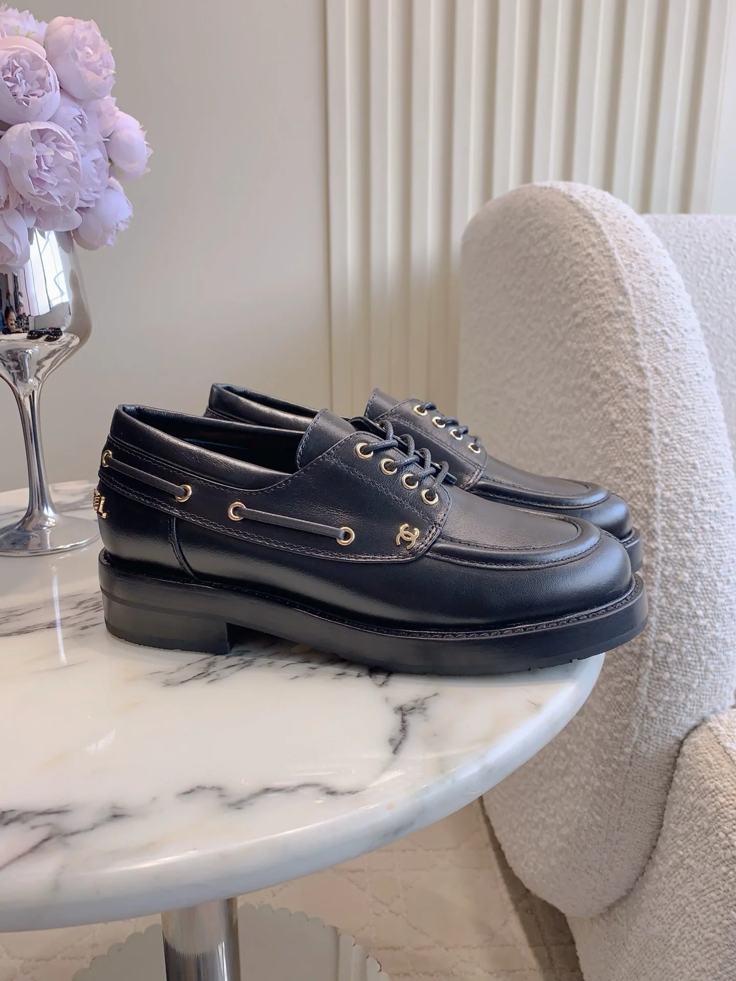 Chan 25fw loafer shoes