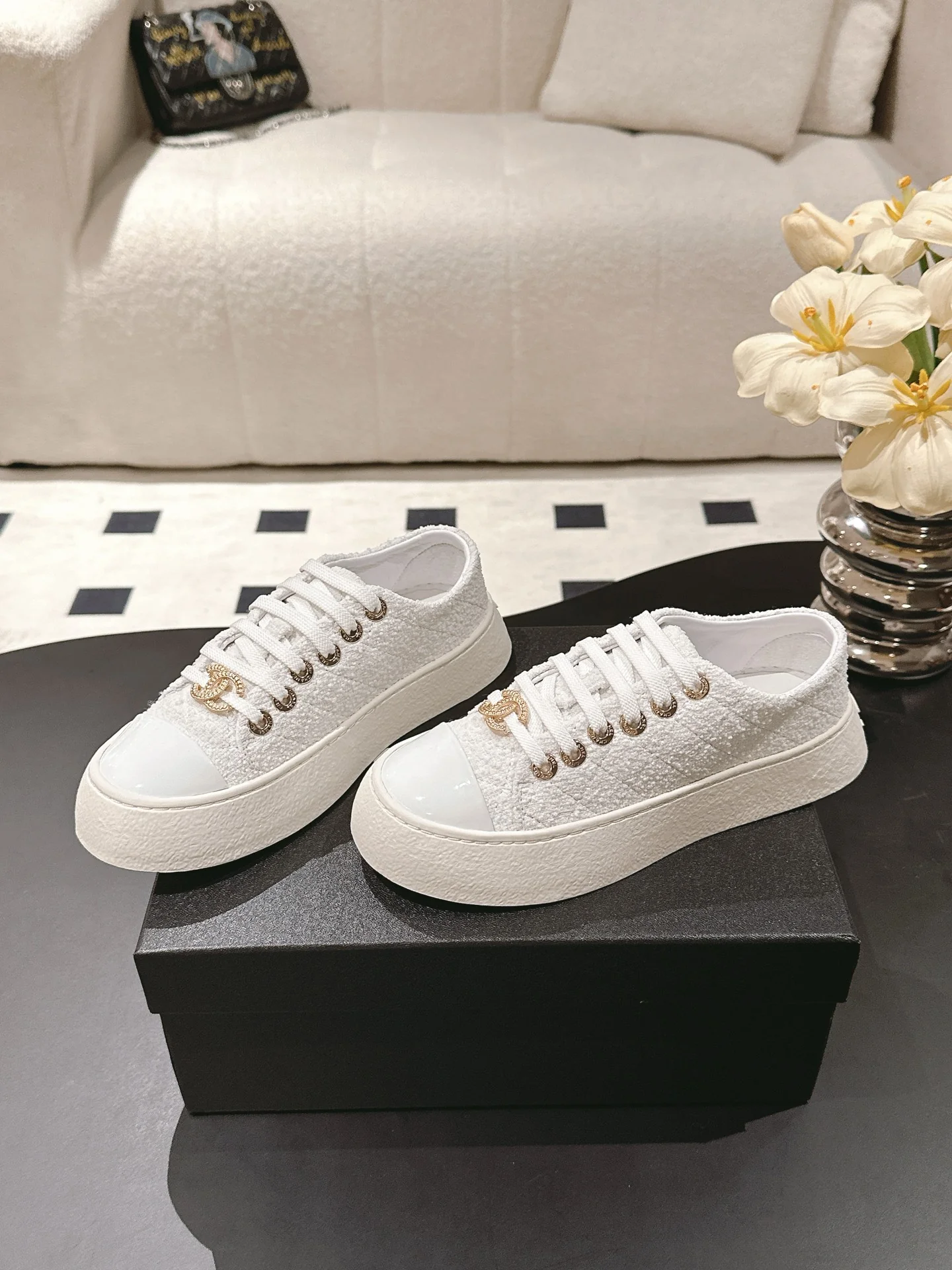 Chan 25fw board shoes