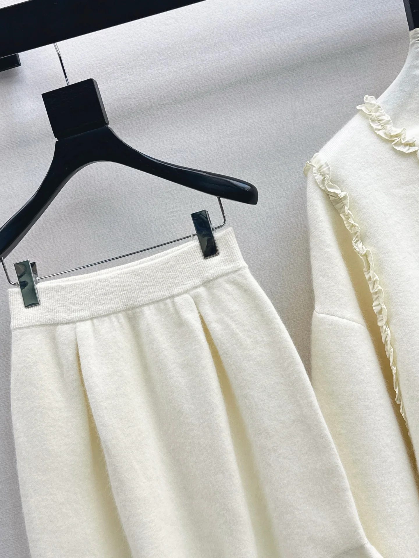 Chan 26ss wool outfit set