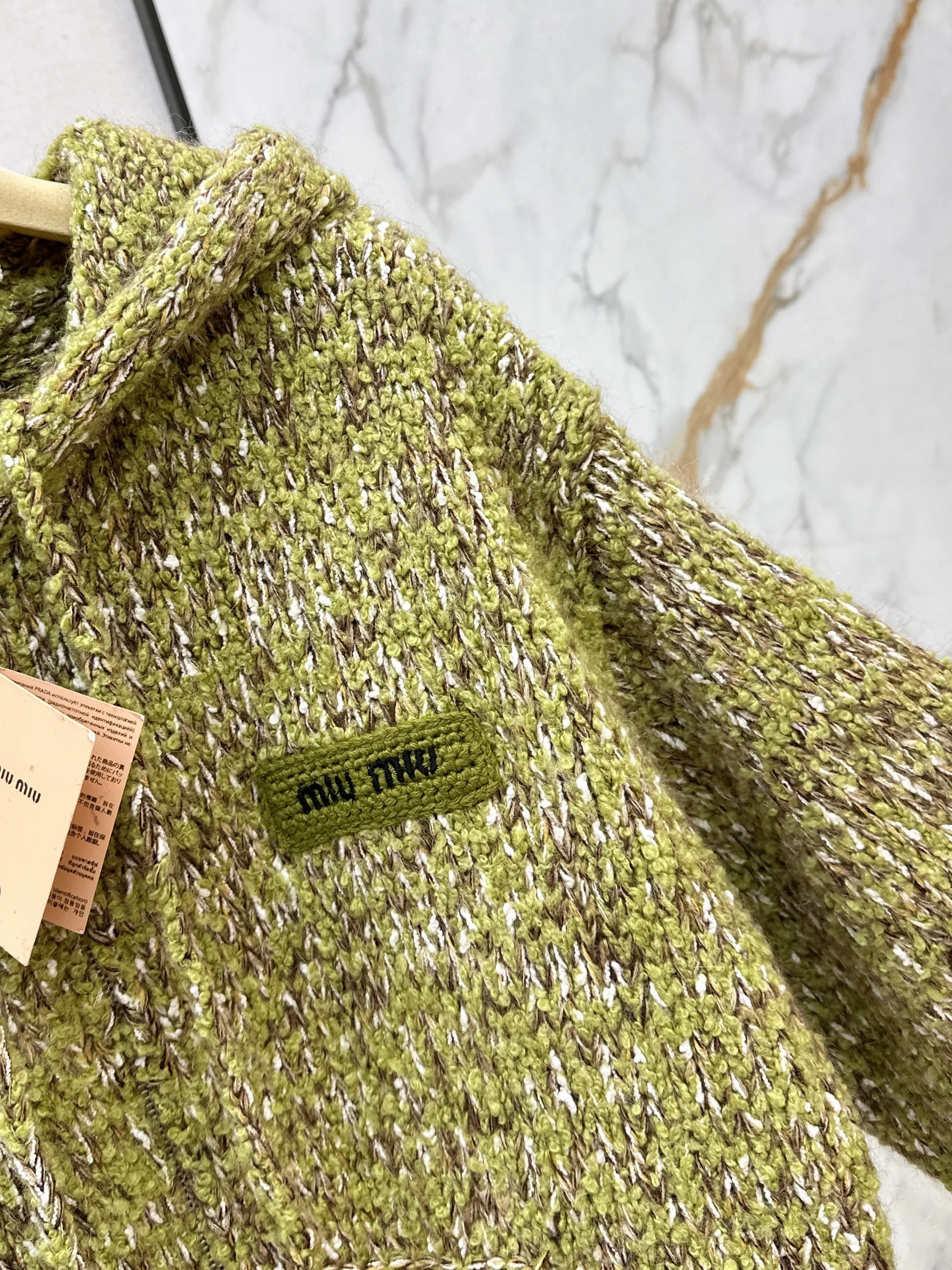Miu 26ss hooded jacket