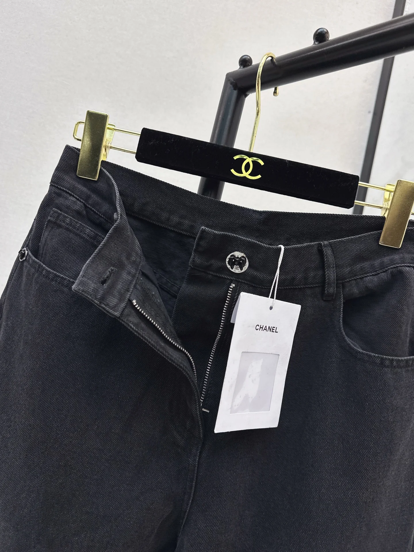Chan 25fw cargo denim pants