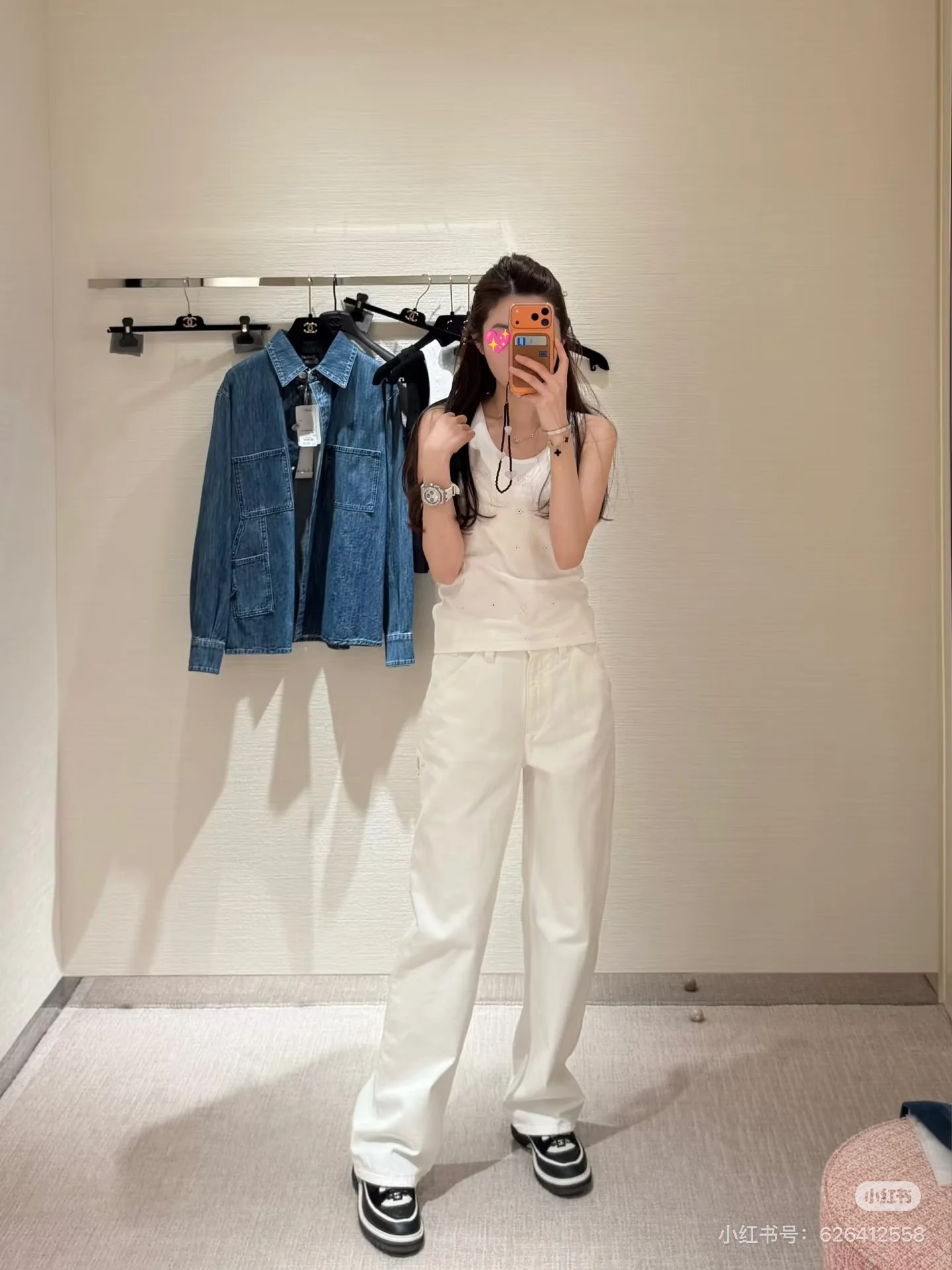 Chan 26ss denim pants