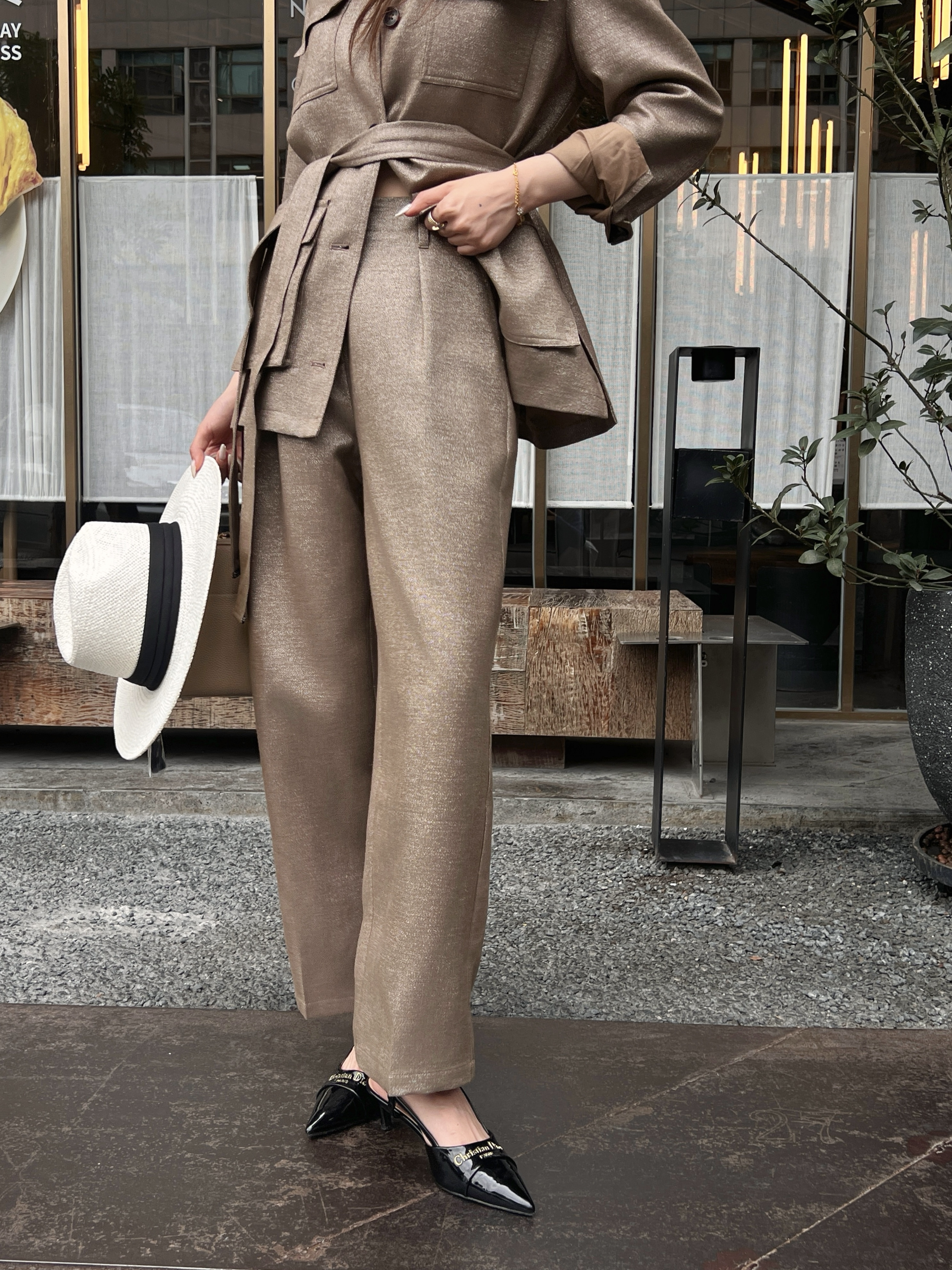 Brun 26ss suit pants