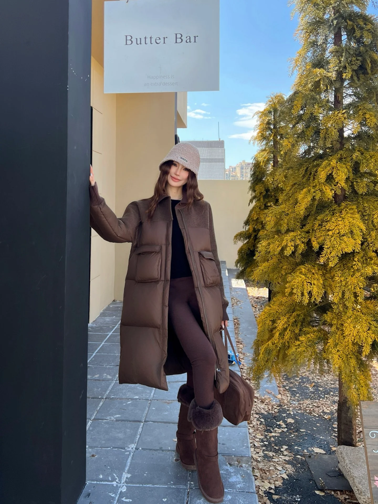 Brun 25fw down jacket