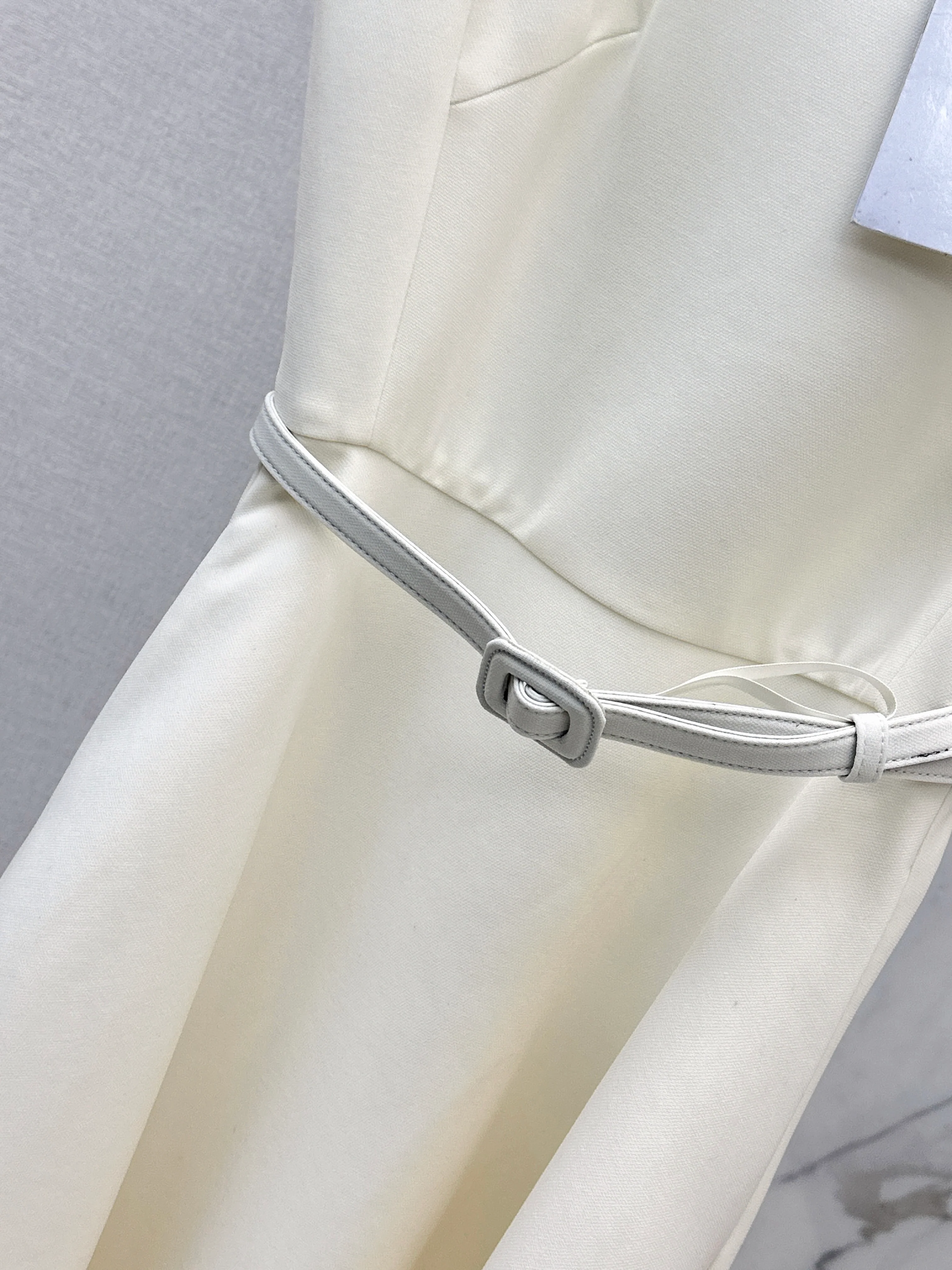CD 26ss classic sleeveless belted dress