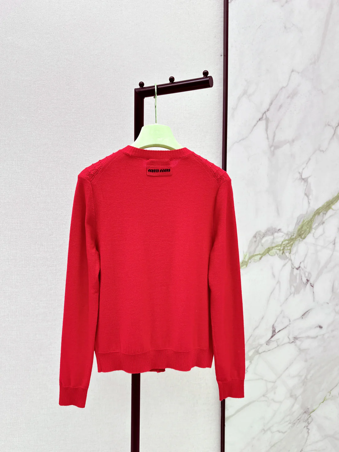 Miu 26ss knitted cardigan