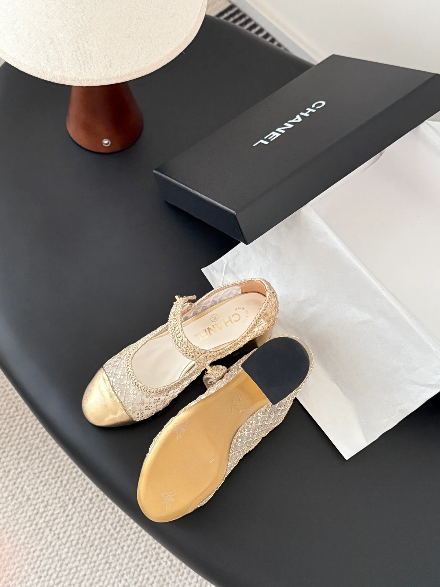 Chan 25fw mary jane flats