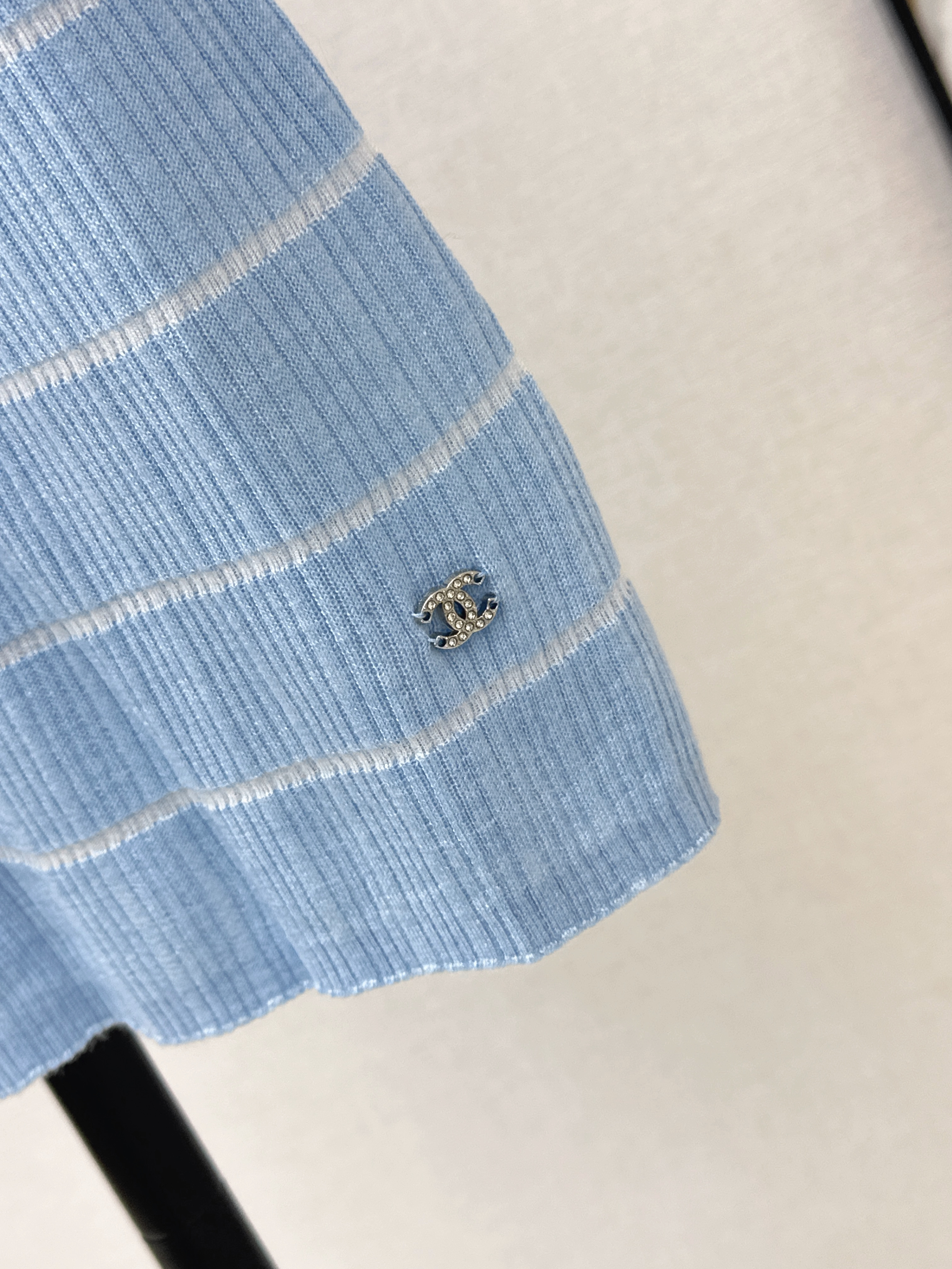 Chan 26ss stripe knitwear