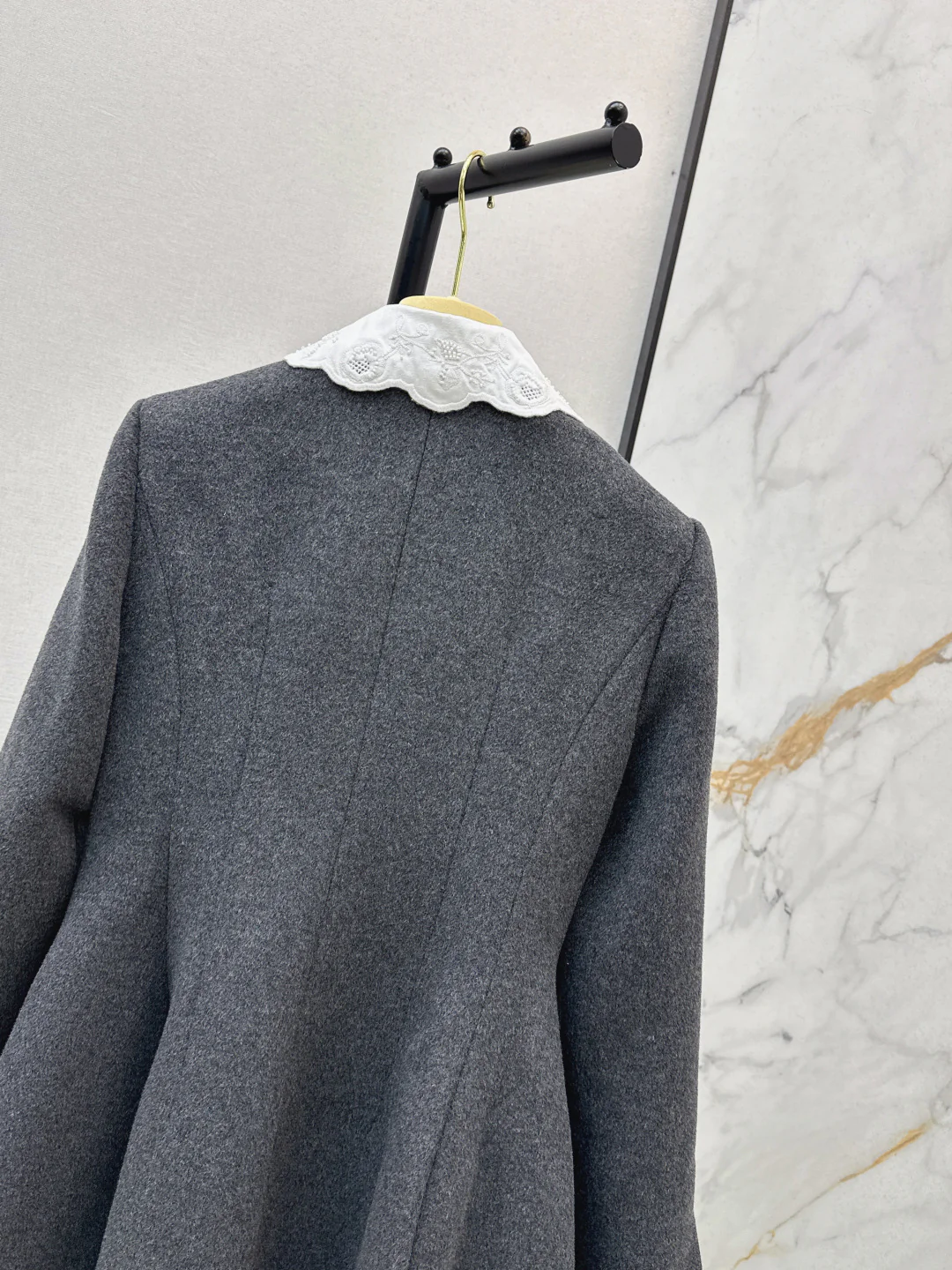 Miu 25fw woolen dress