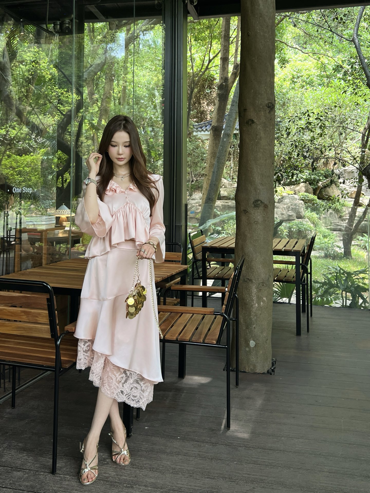 Chol 26ss ruffle top