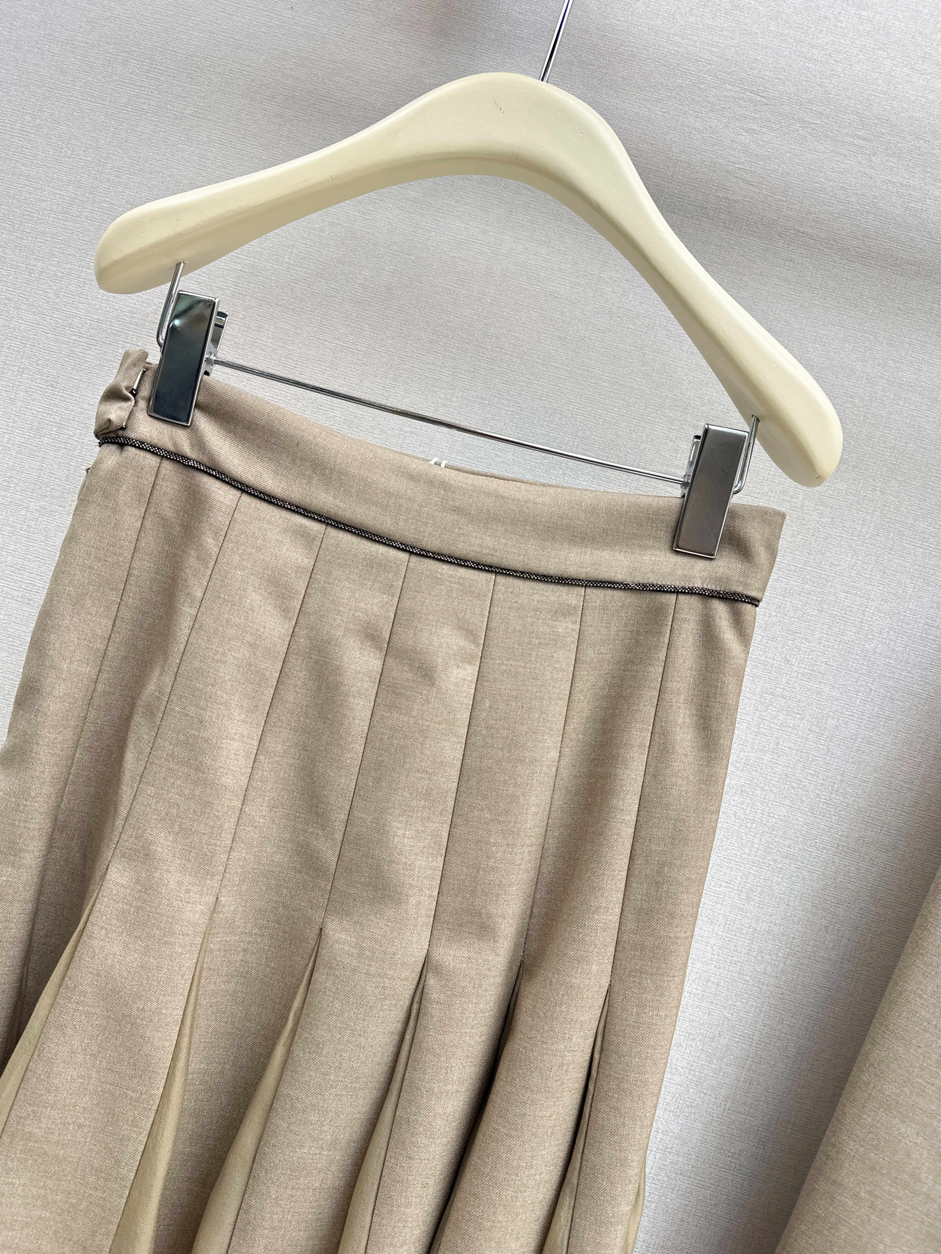 Brun 26ss pleated skirts