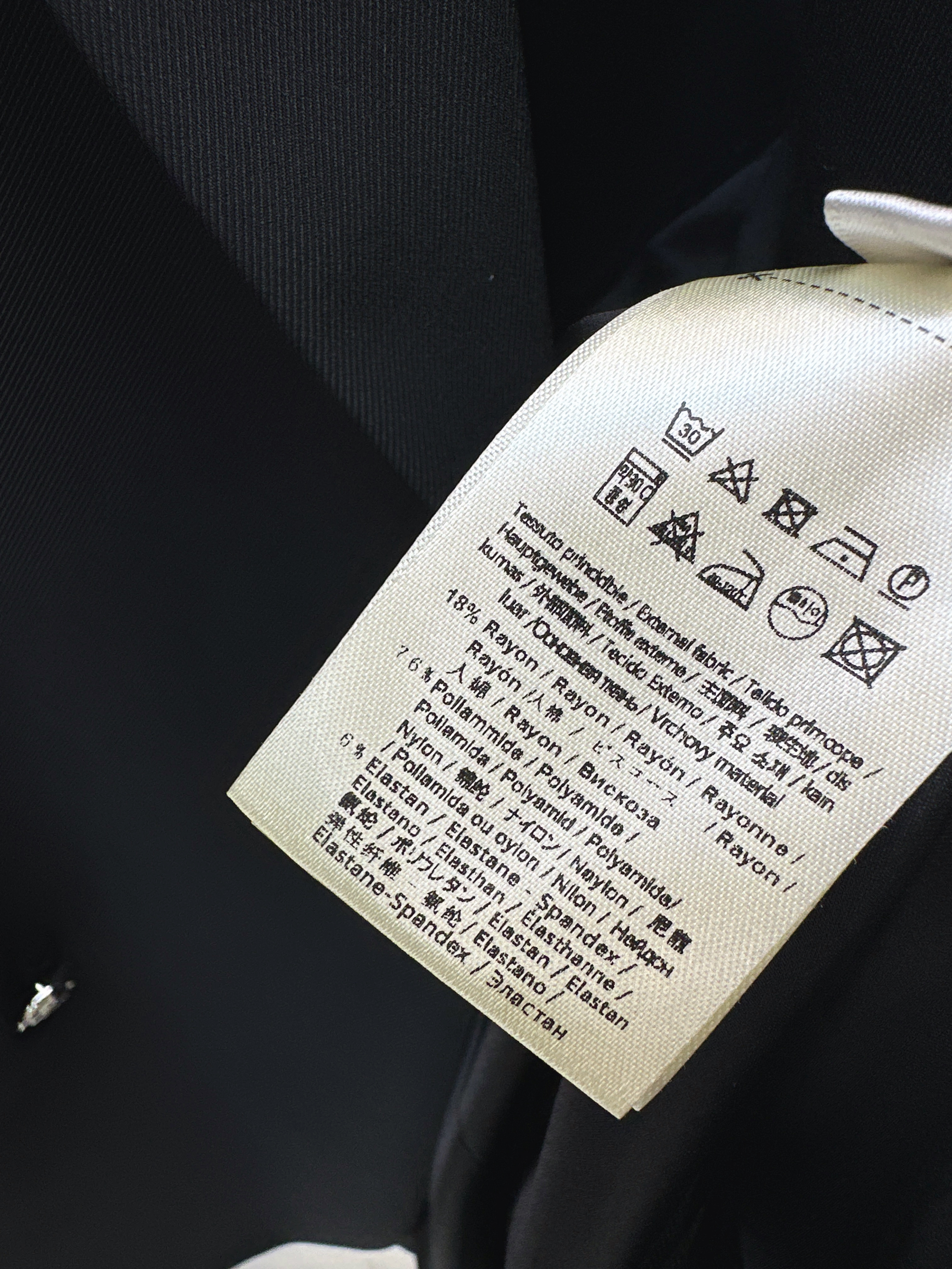 Fen 26ss embroidery blazer