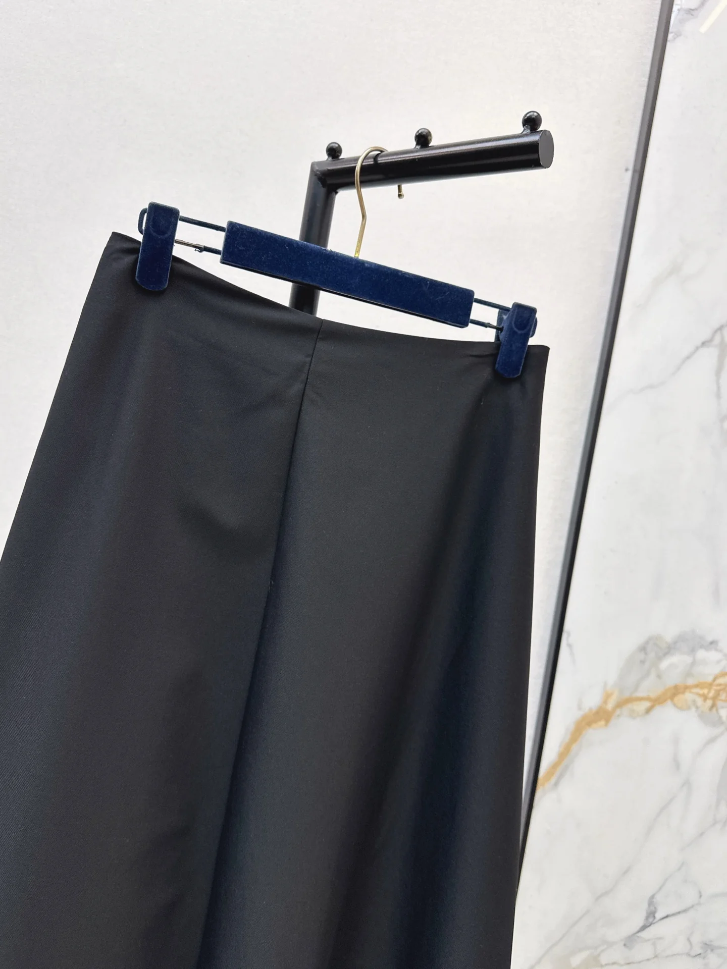 Louis 26ss print pleated skirts