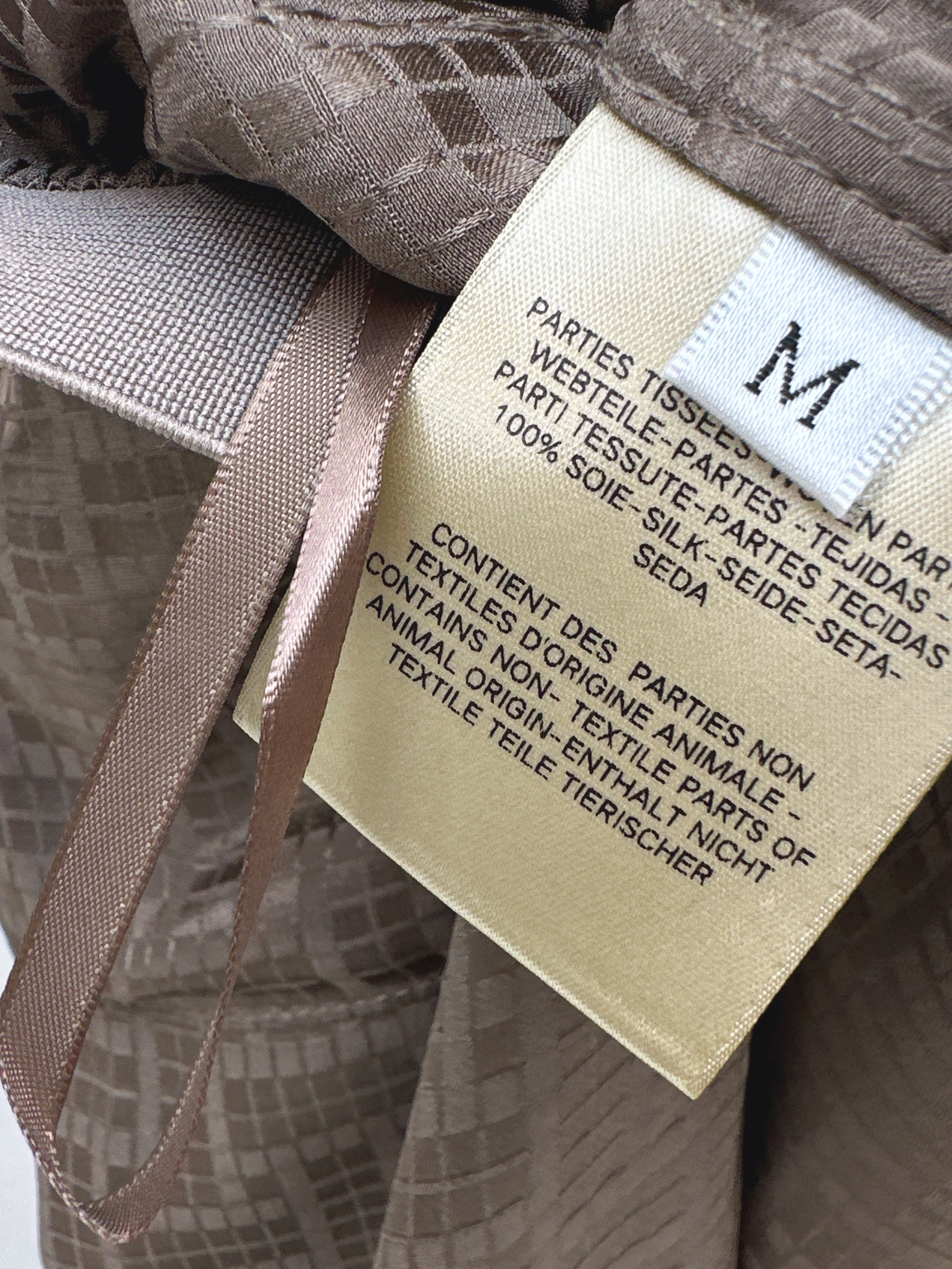 Her 26ss jacquard silk pant