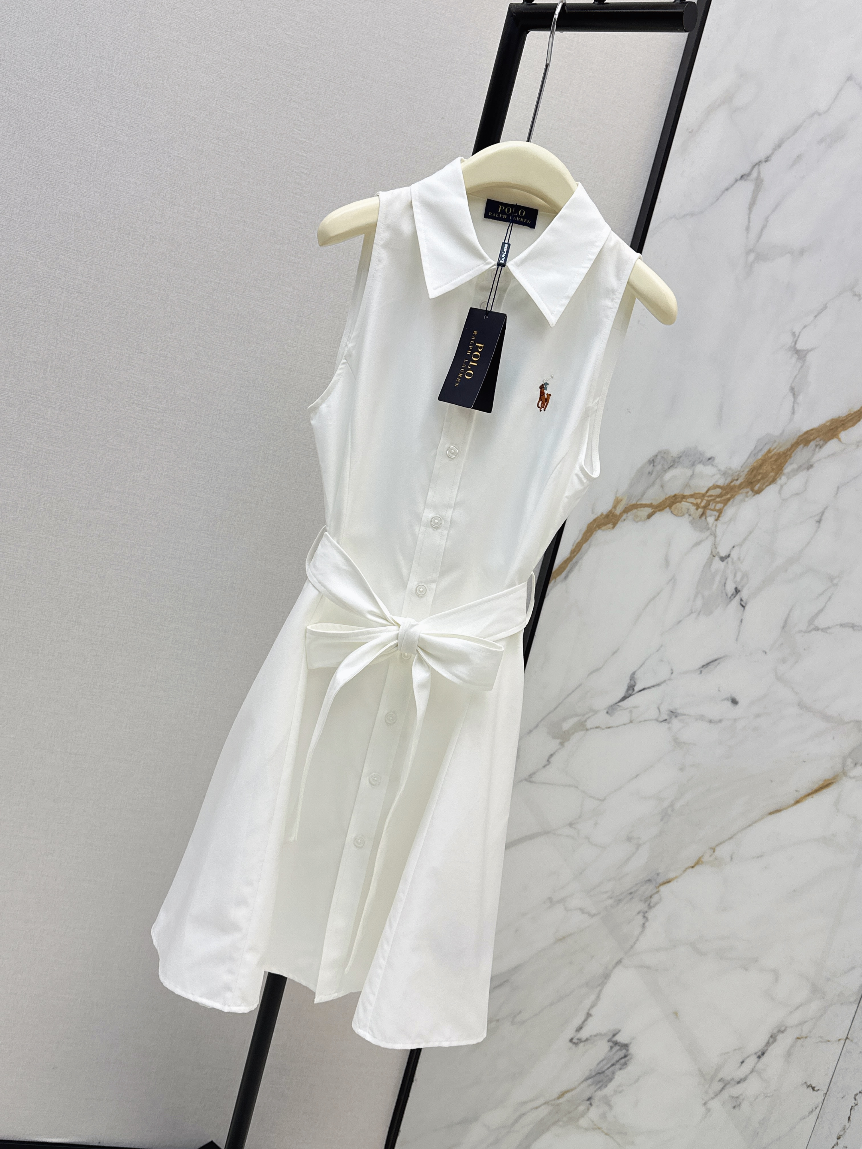 Ralp 26ss sleeveless shirt dress