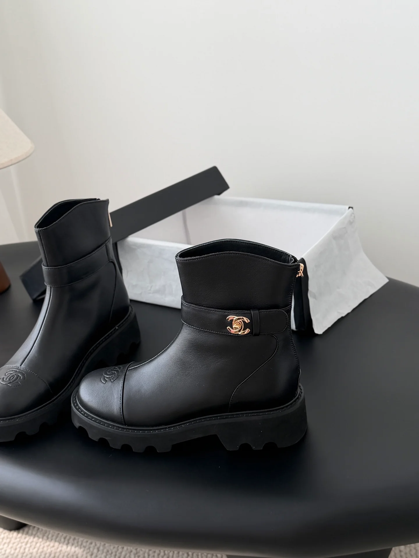 Chan 25fw ankle boot