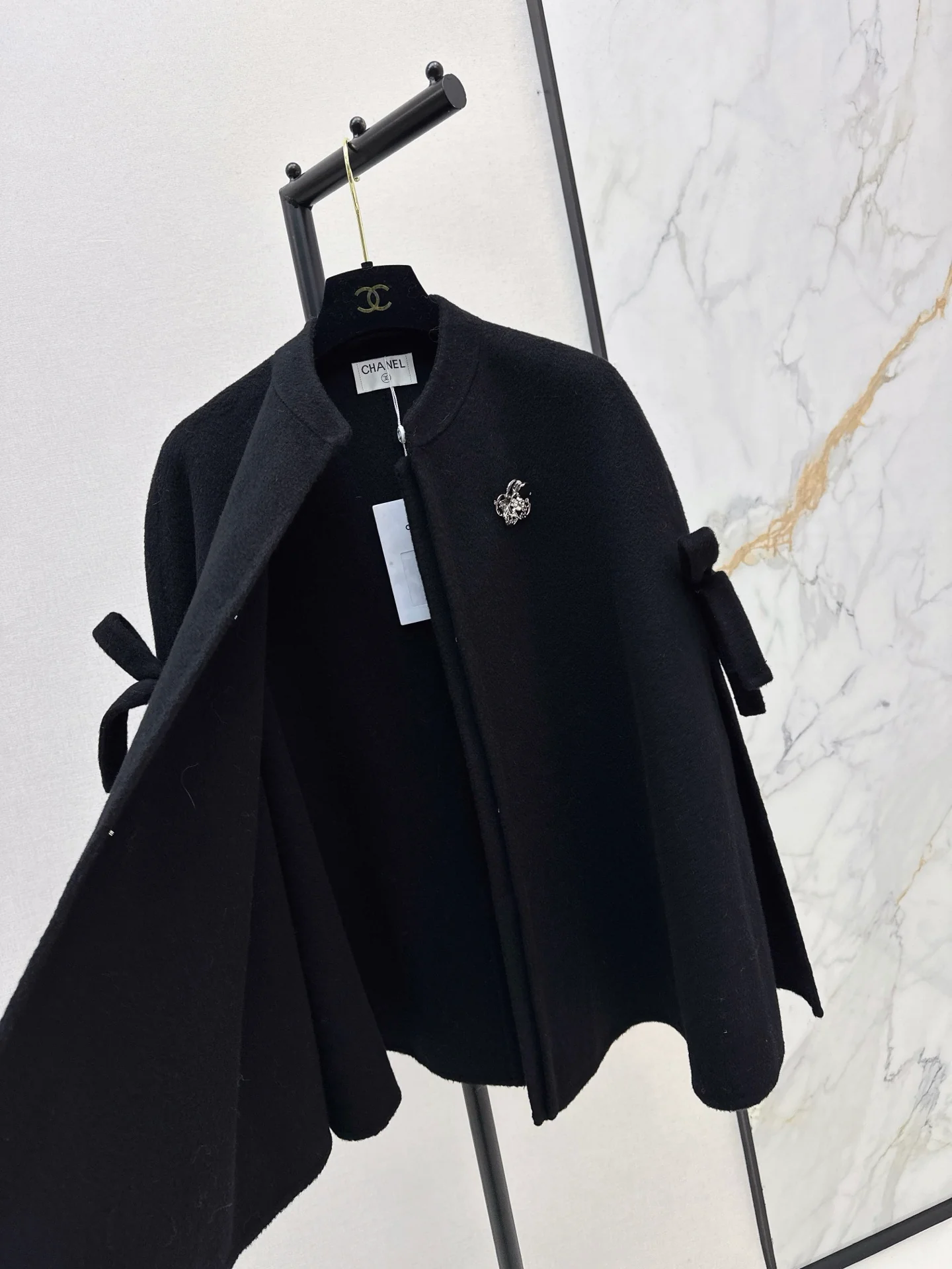 Chan 25fw wool cape coats