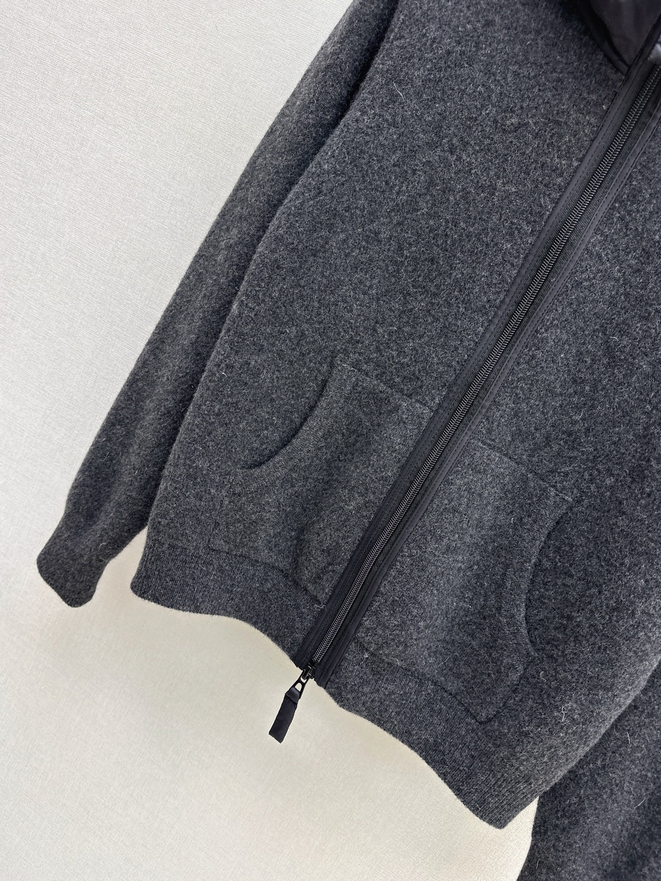 Monc 26ss hooded cardigan jacket