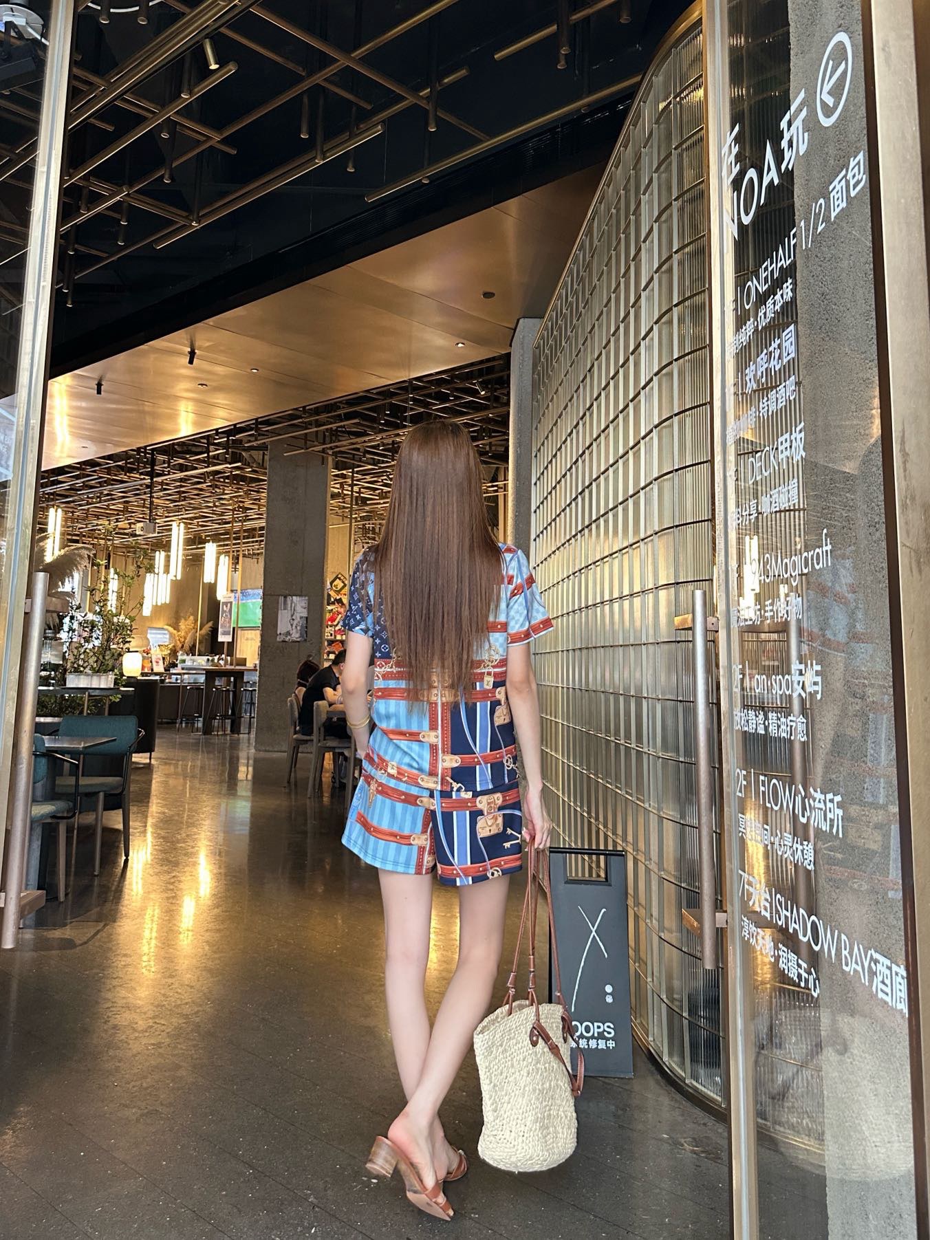 Loui 26ss print monogram suit