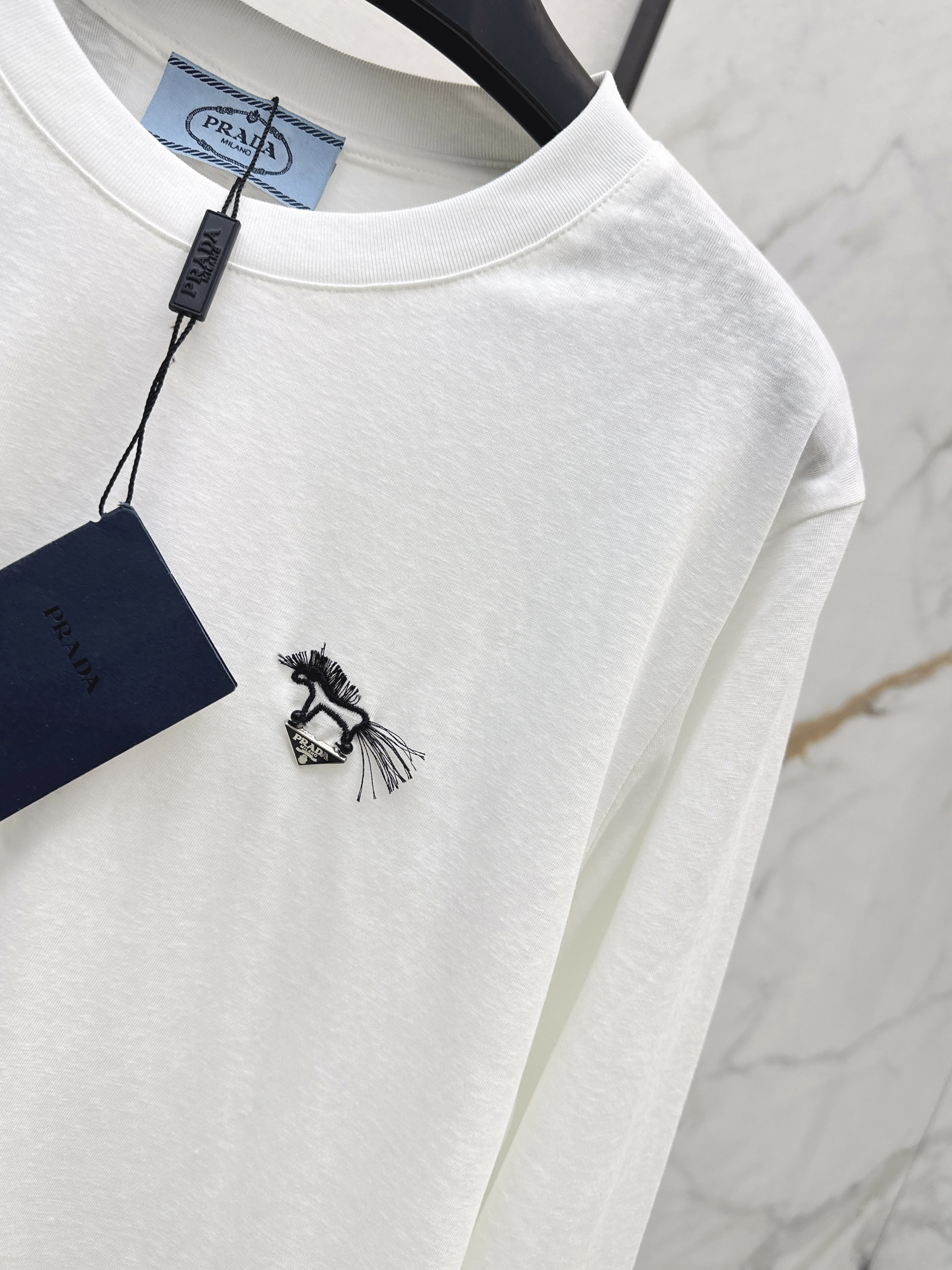 Pra 26ss embroidery basic tee