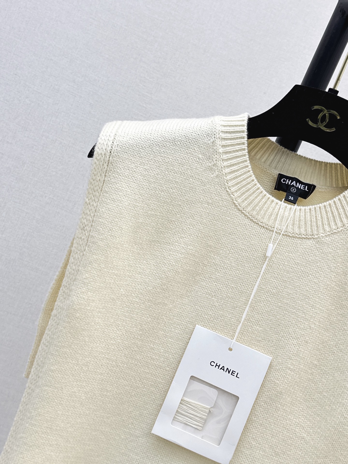 Chan 26ss knit cape
