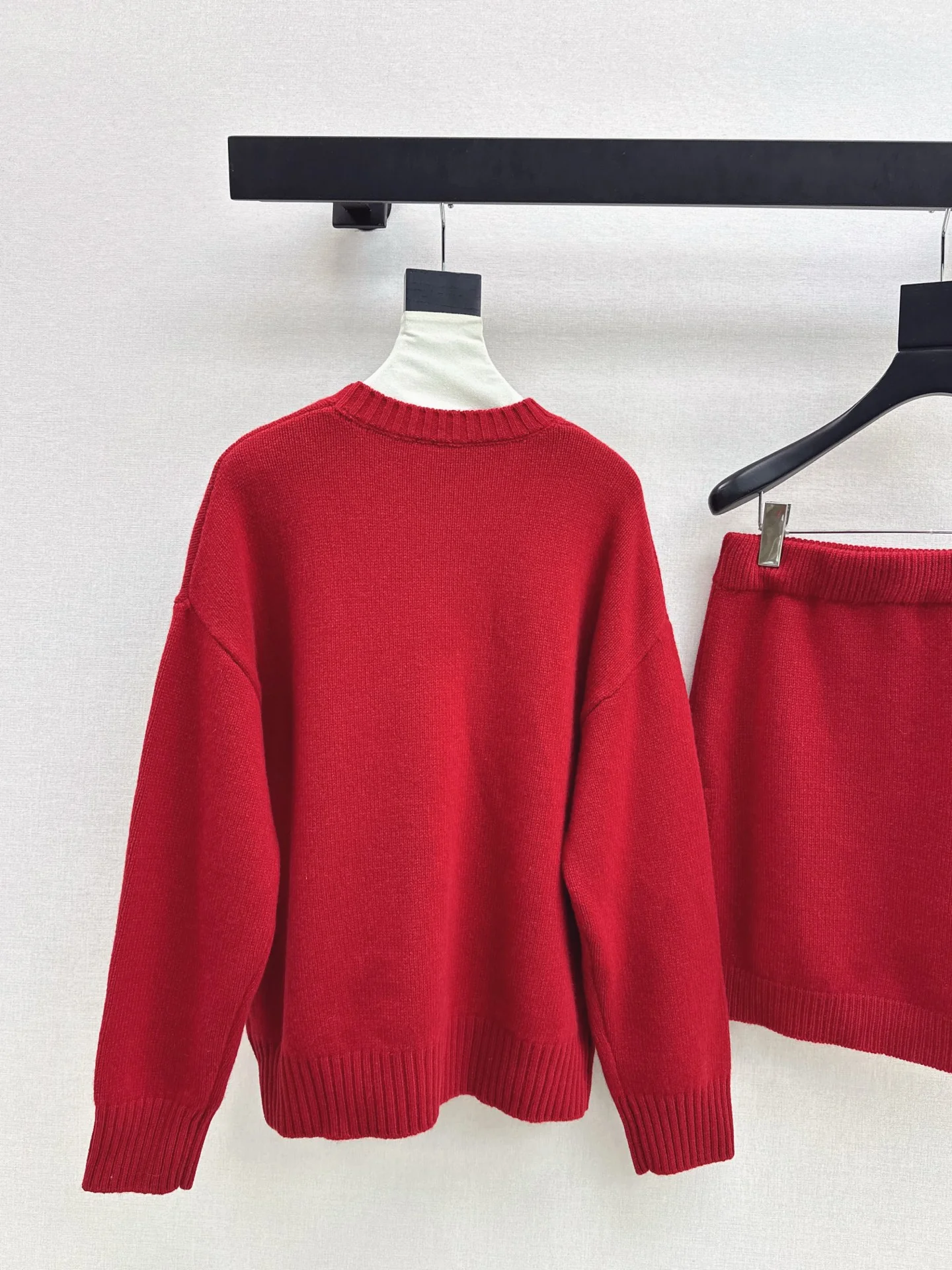 Miu 25fw knit sweater+skirt outfit sets