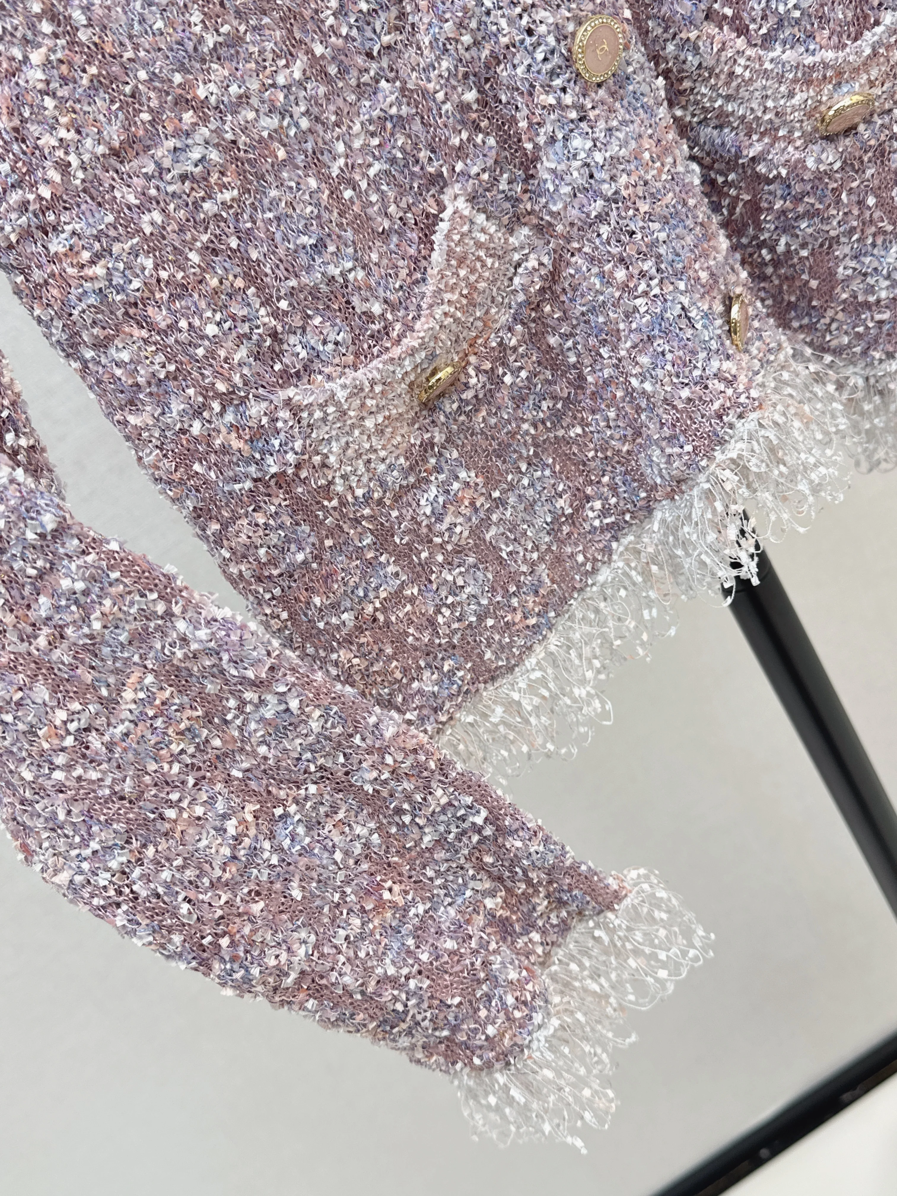 Chan 26ss tassel cardigan