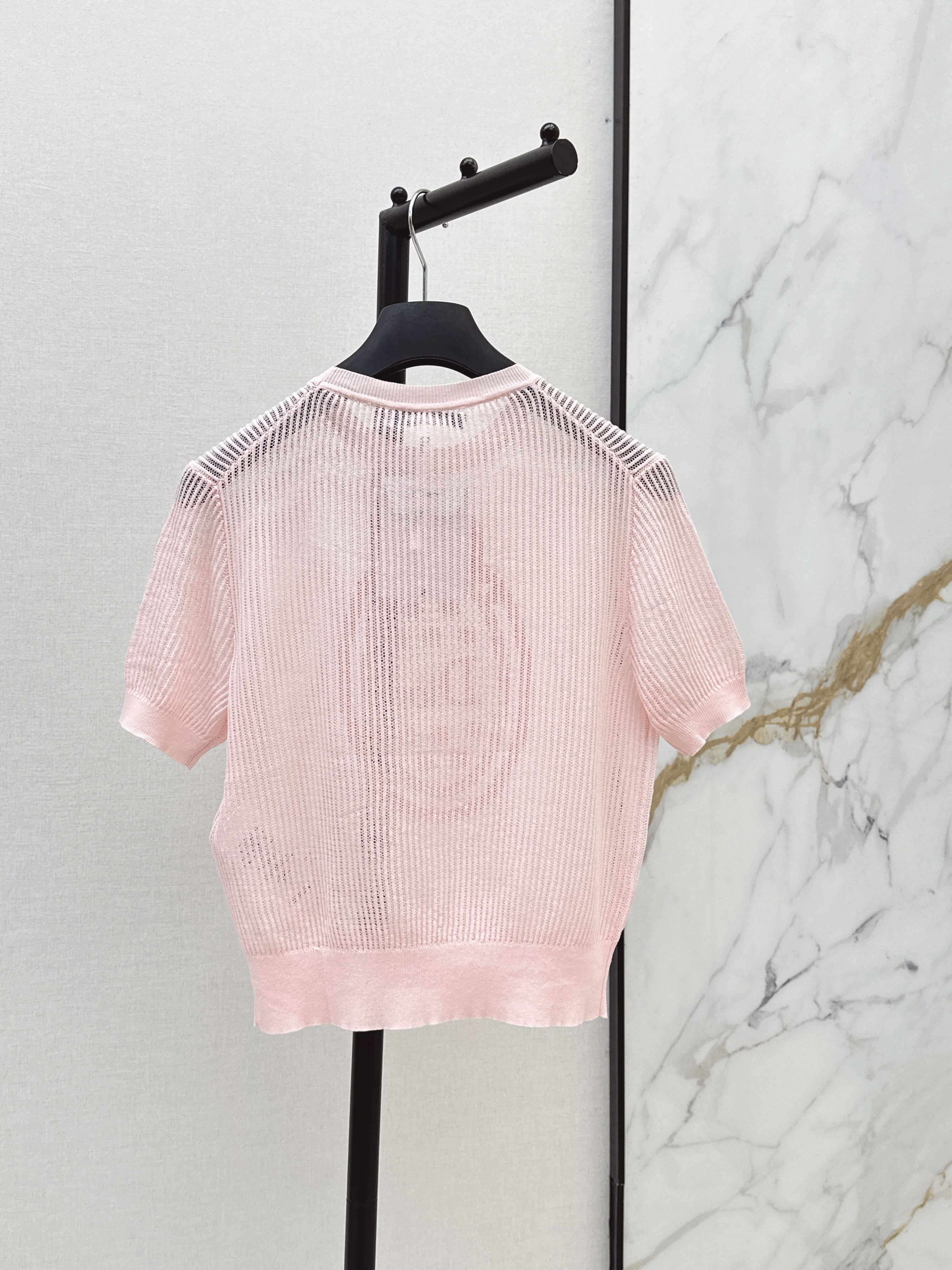 CD 26ss hollow knit top