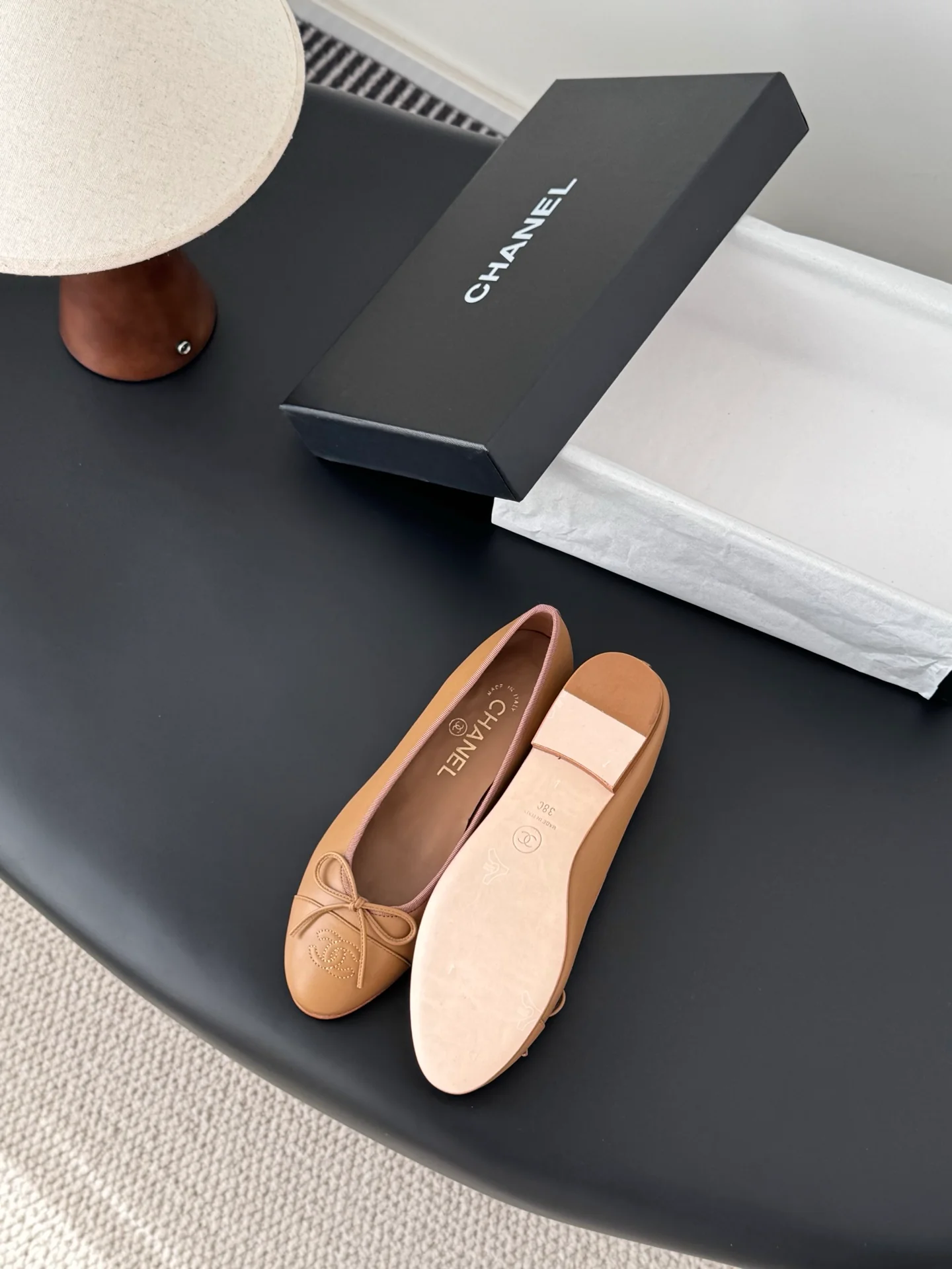 Chan 26ss ballerina shoes