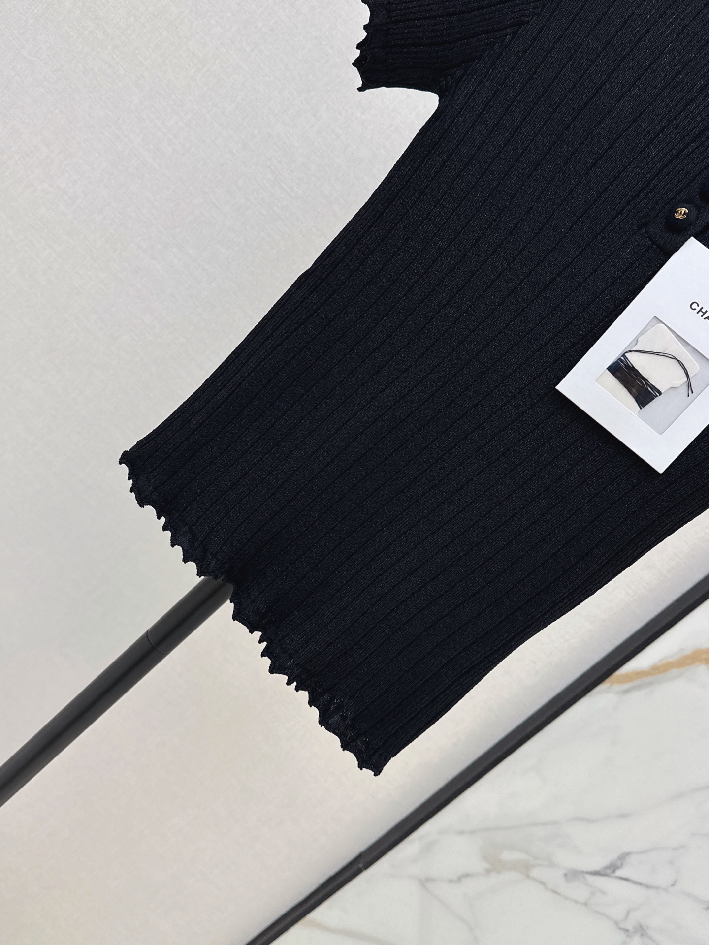 Chan 26ss knit polo shirt