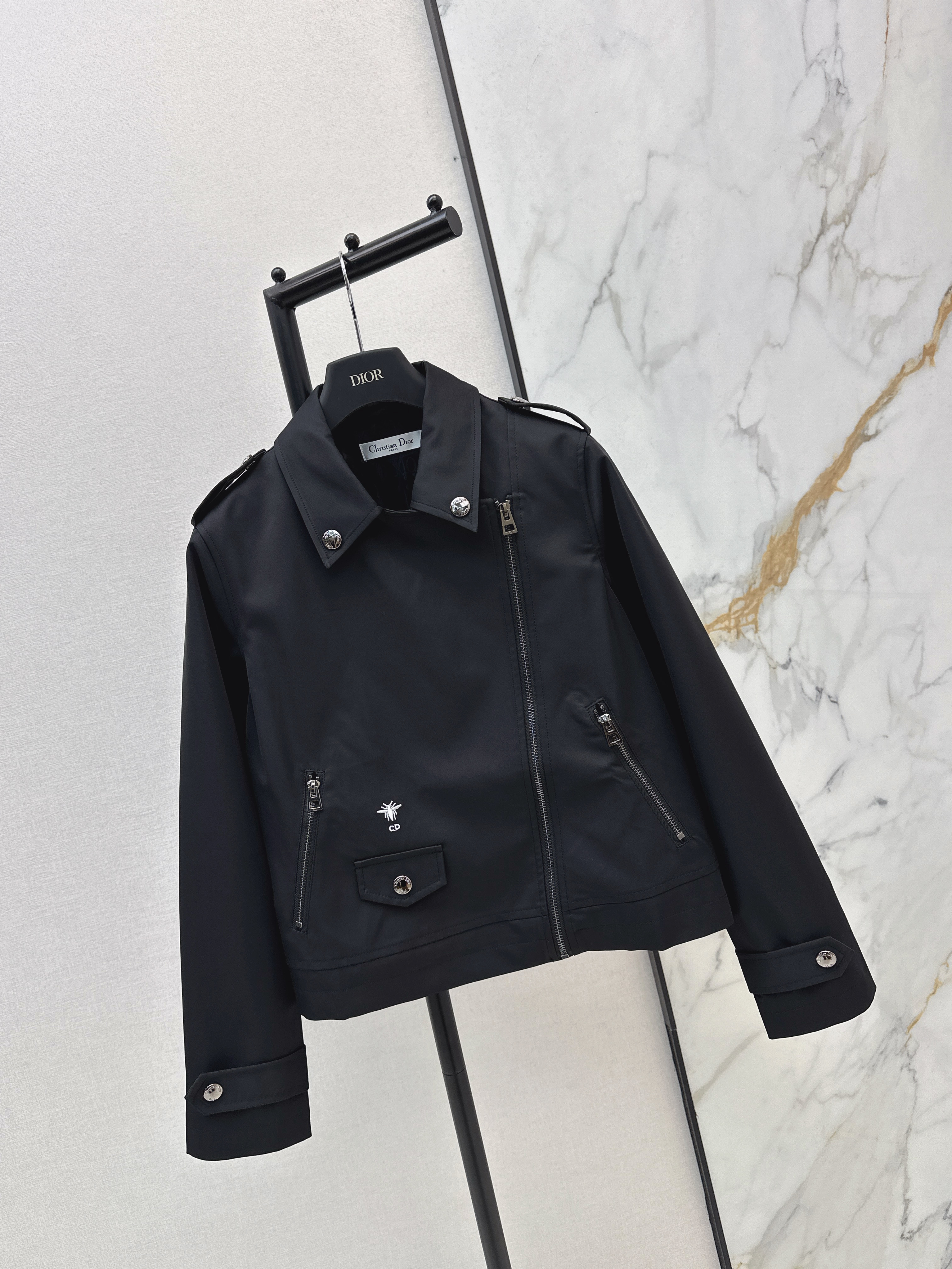 CD 26ss bee embroidery jacket