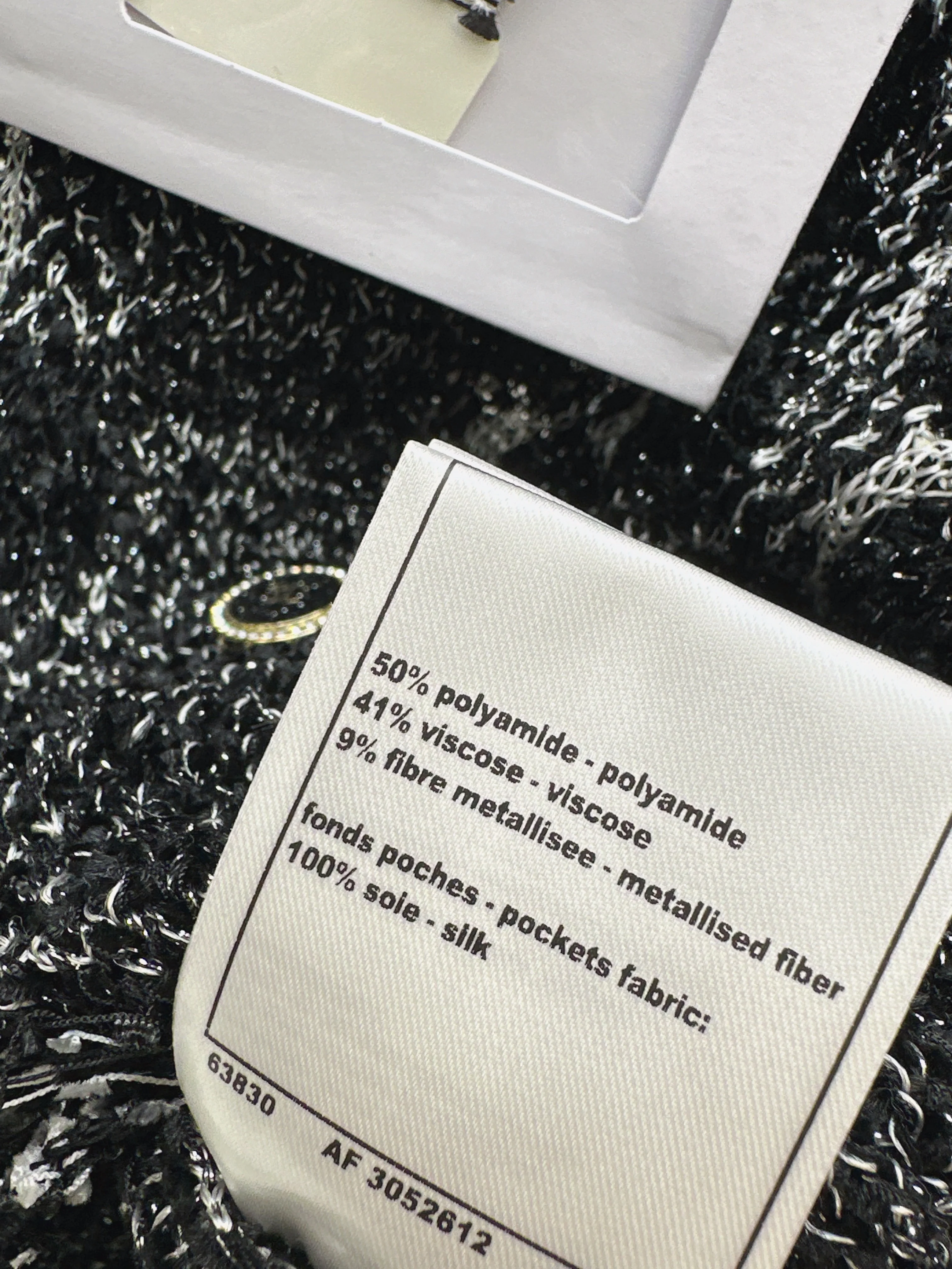 Chan 26ss tassel cardigan