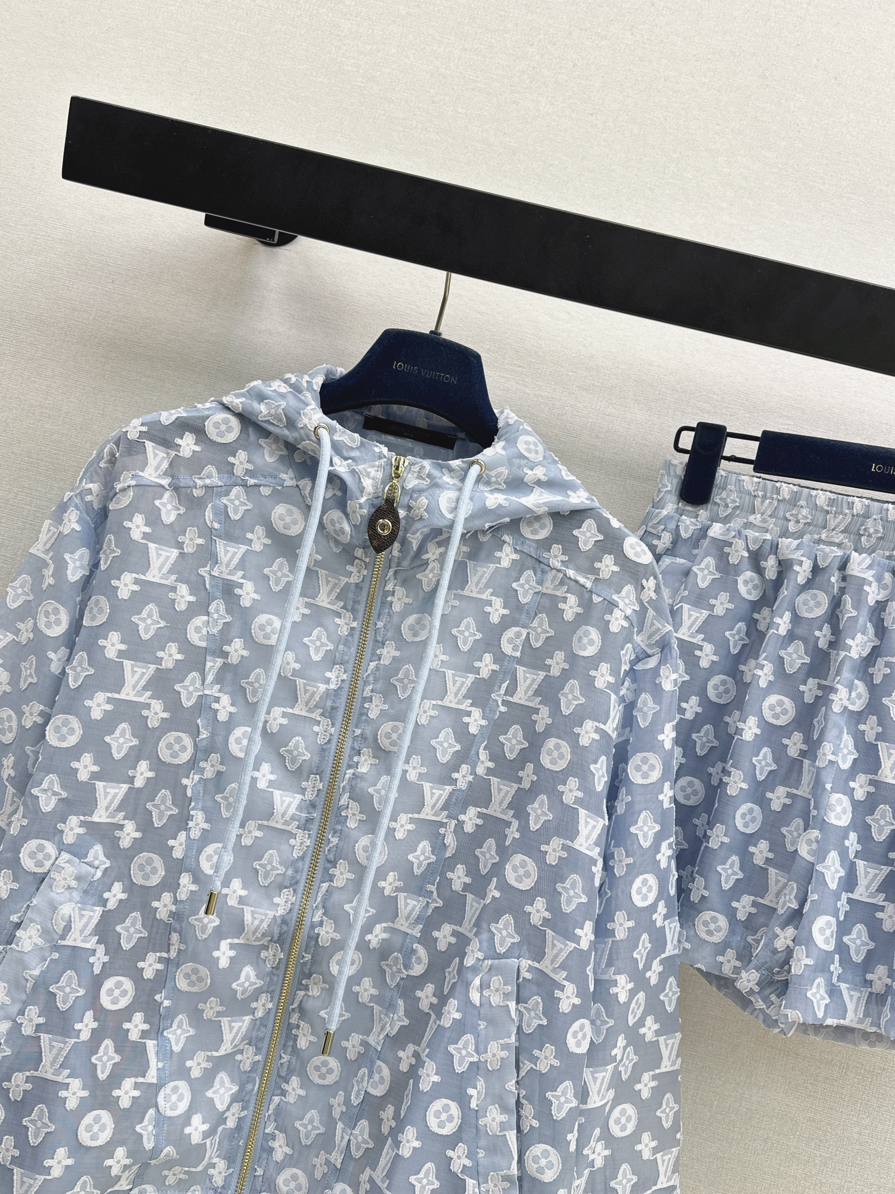 Loui 26ss jacquard outfit set